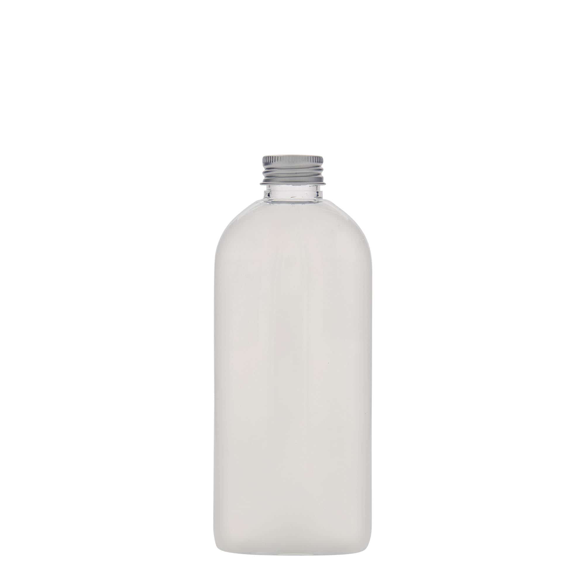 250 ml PET-flaska 'Iris', oval, plast, öppning: 24/410
