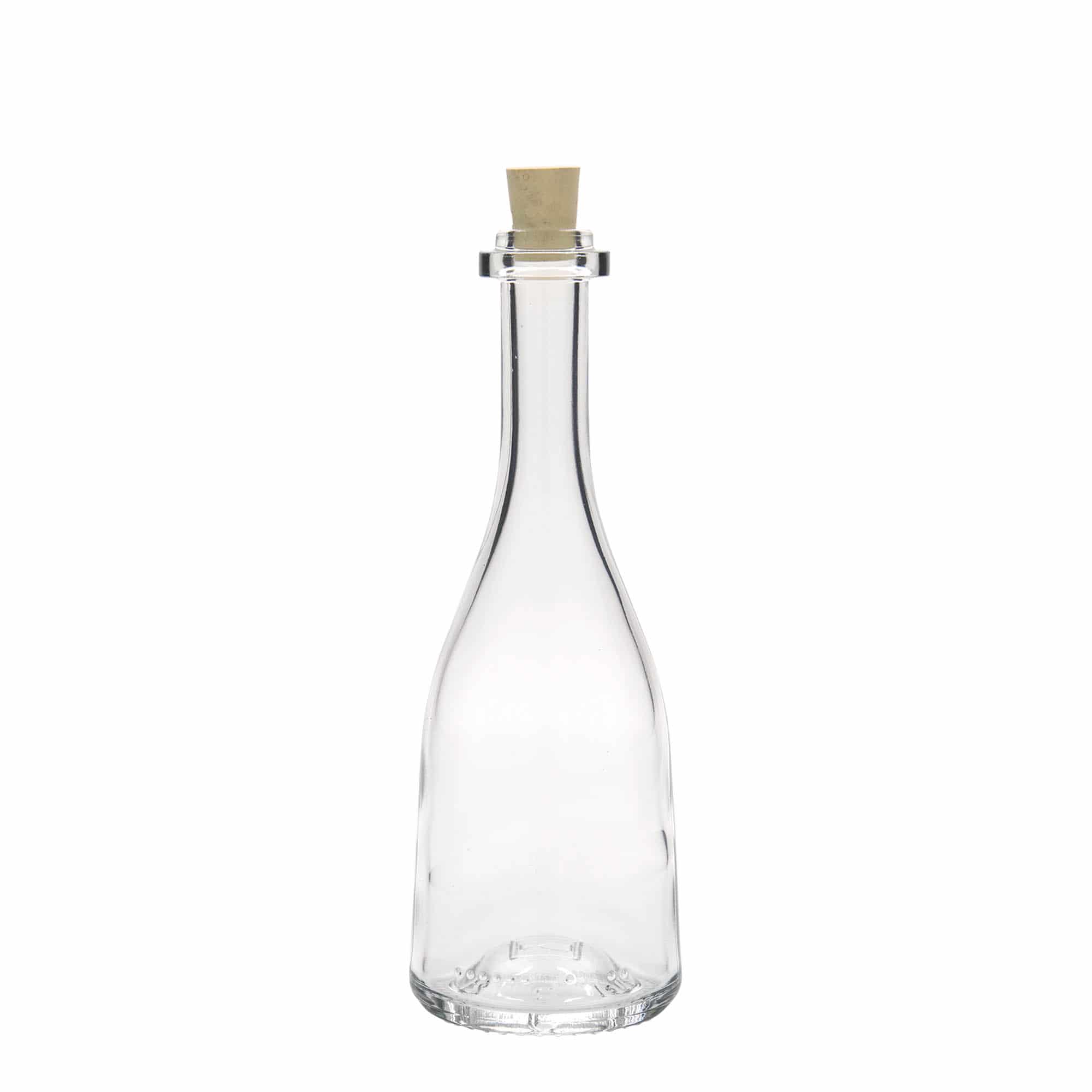 200 ml glasflaska 'Rustica', mynning: kork