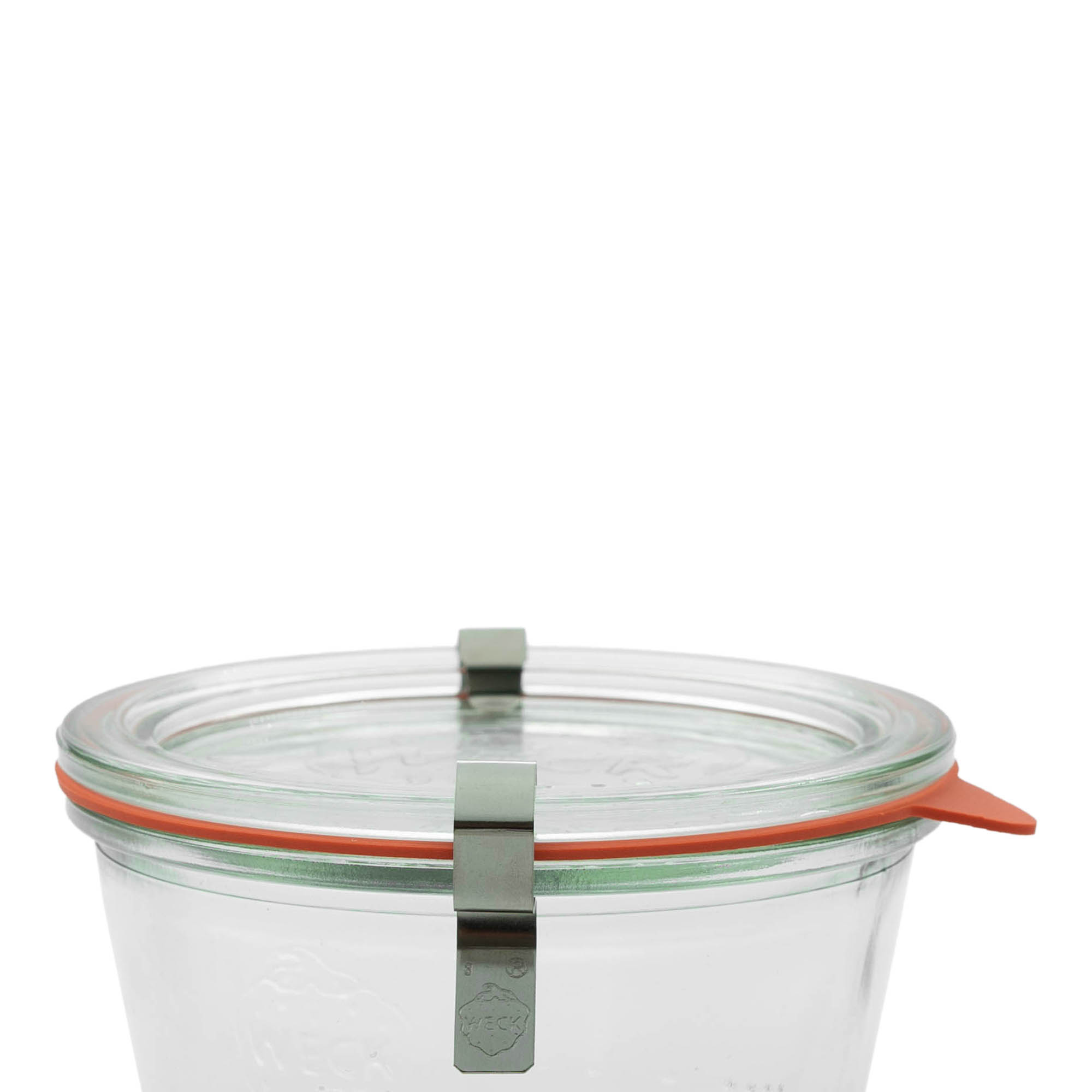 WECK-klämma #, rostfritt stål, silver