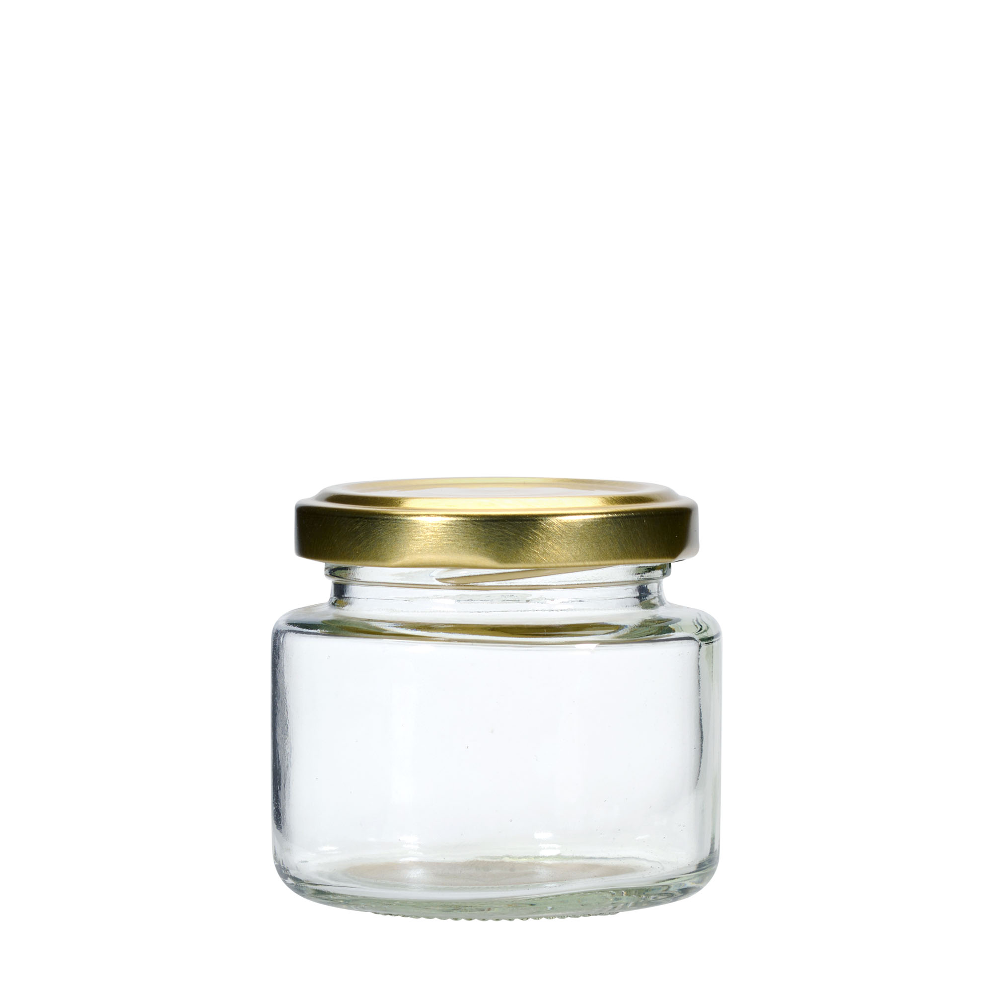 110 ml runt glas, öppning: Twist-Off (TO 53)