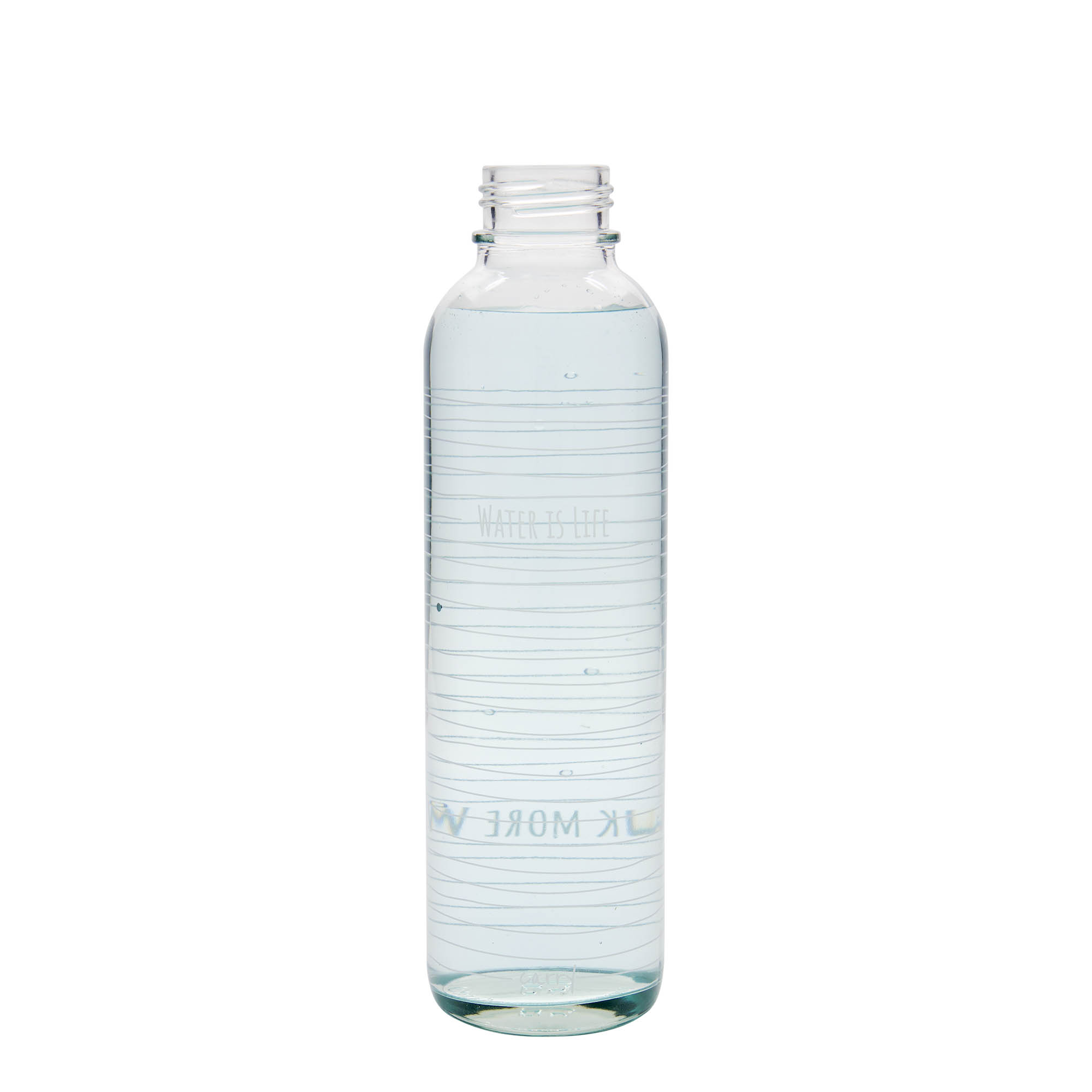 700 ml dricksflaska CARRY Bottle, motiv: Water is Life, mynning: skruvkapsel 700 ml dricksflaska CARRY Bottle, motiv: Water is Life, mynning: skruvkapsel
