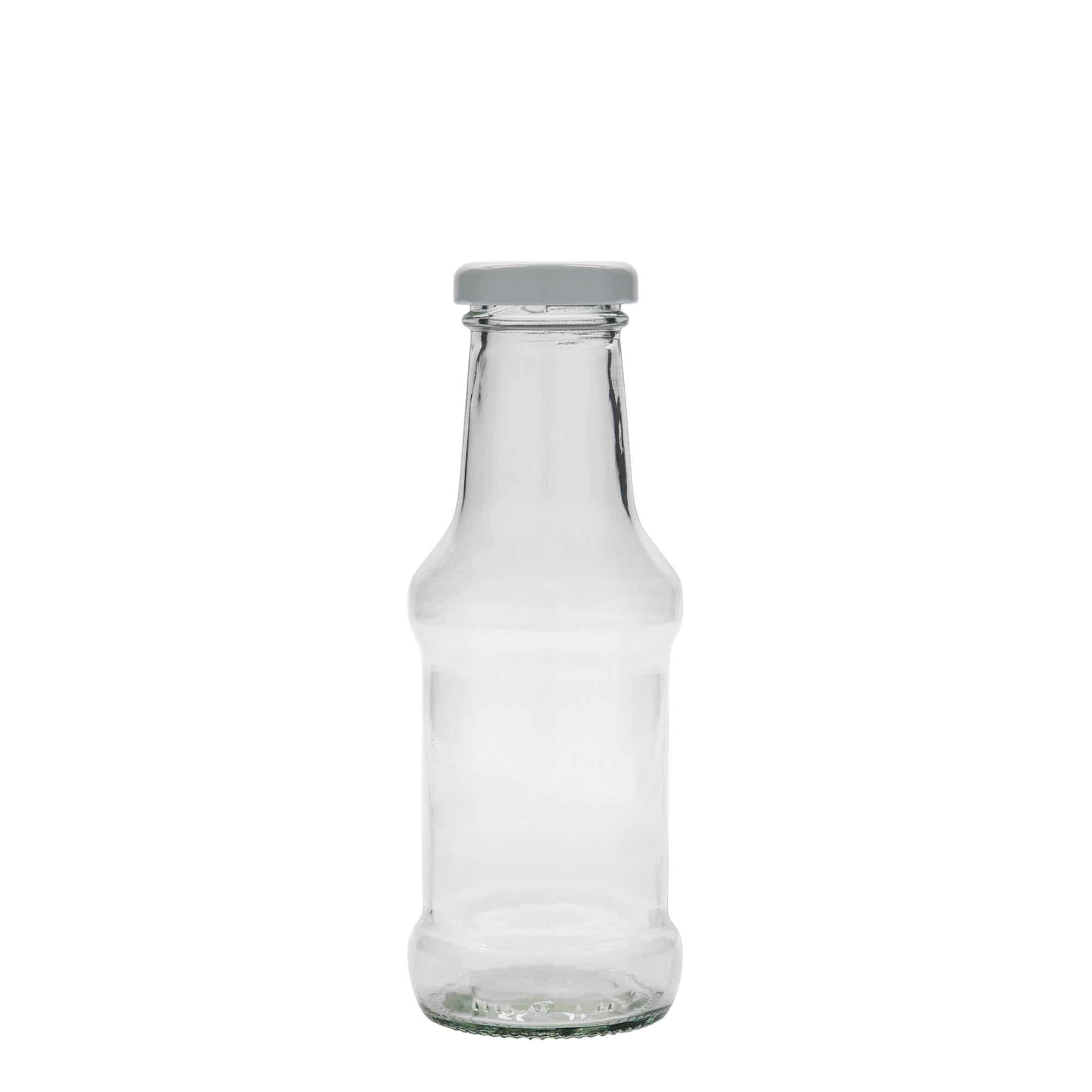 250 ml såsflaska, glas, mynning: twist off (TO 38)