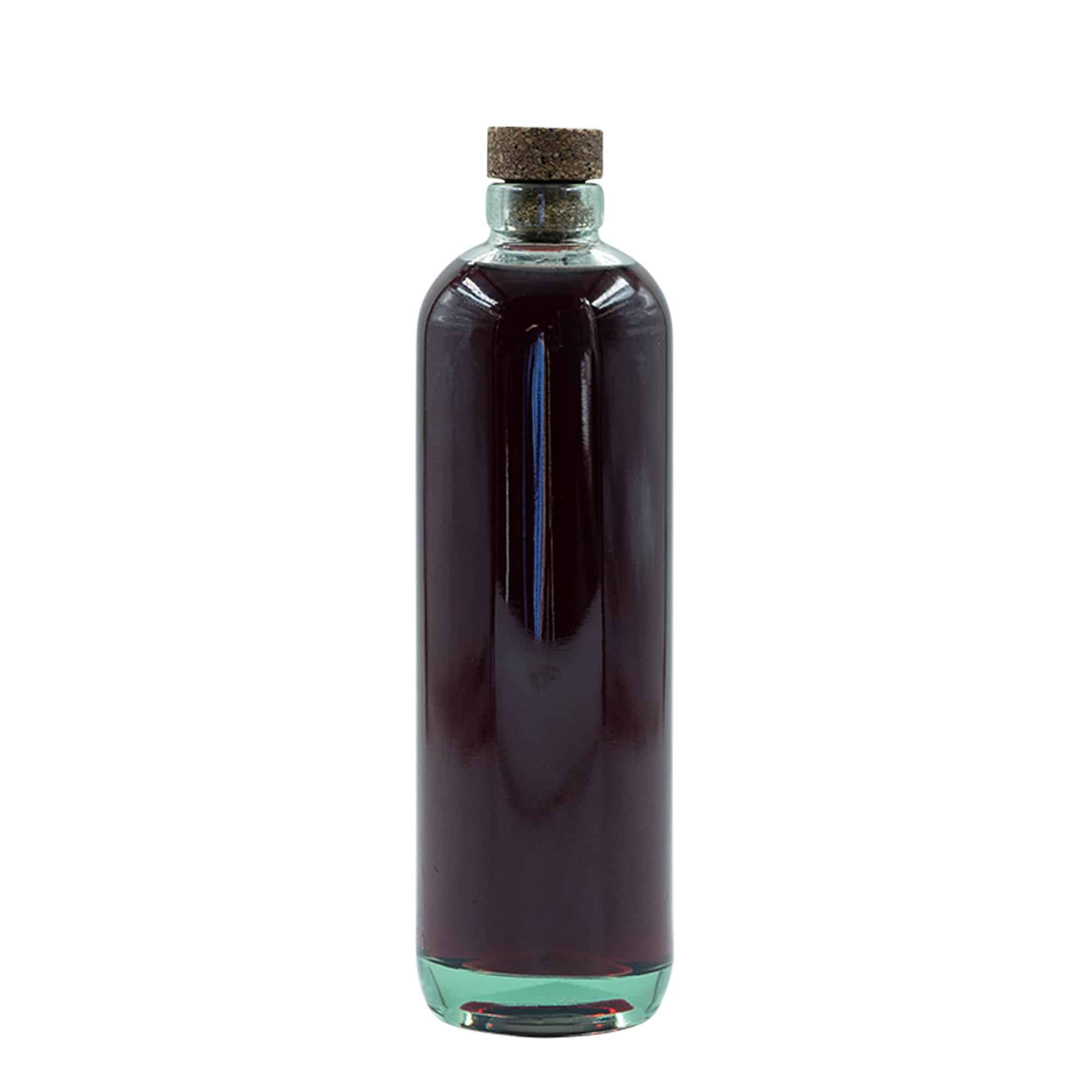 700 ml glasflaska 'Pilot', mynning: kork