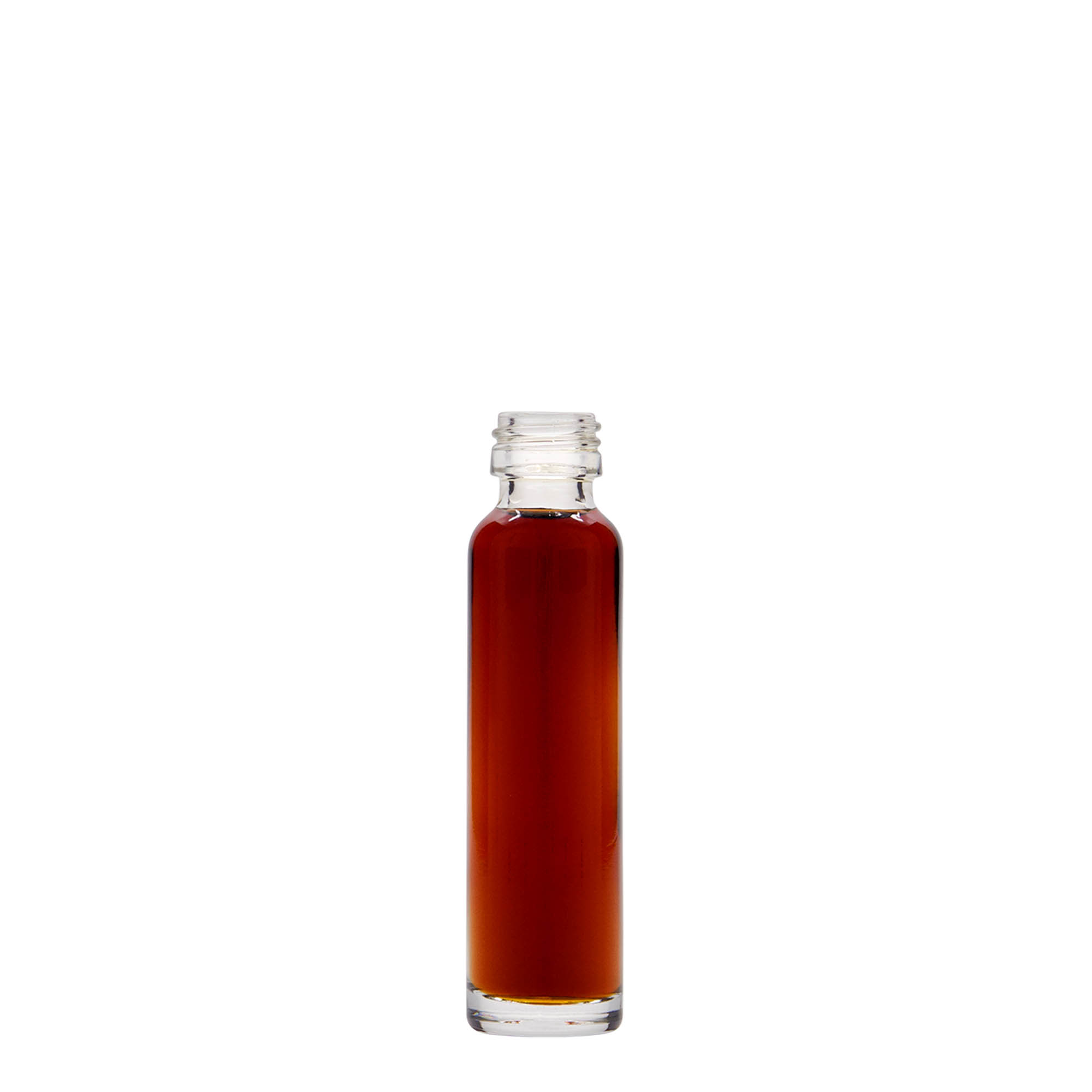 20 ml kolvflaska, glas, öppning: PP 18 20 ml kolvflaska, glas, öppning: PP 18