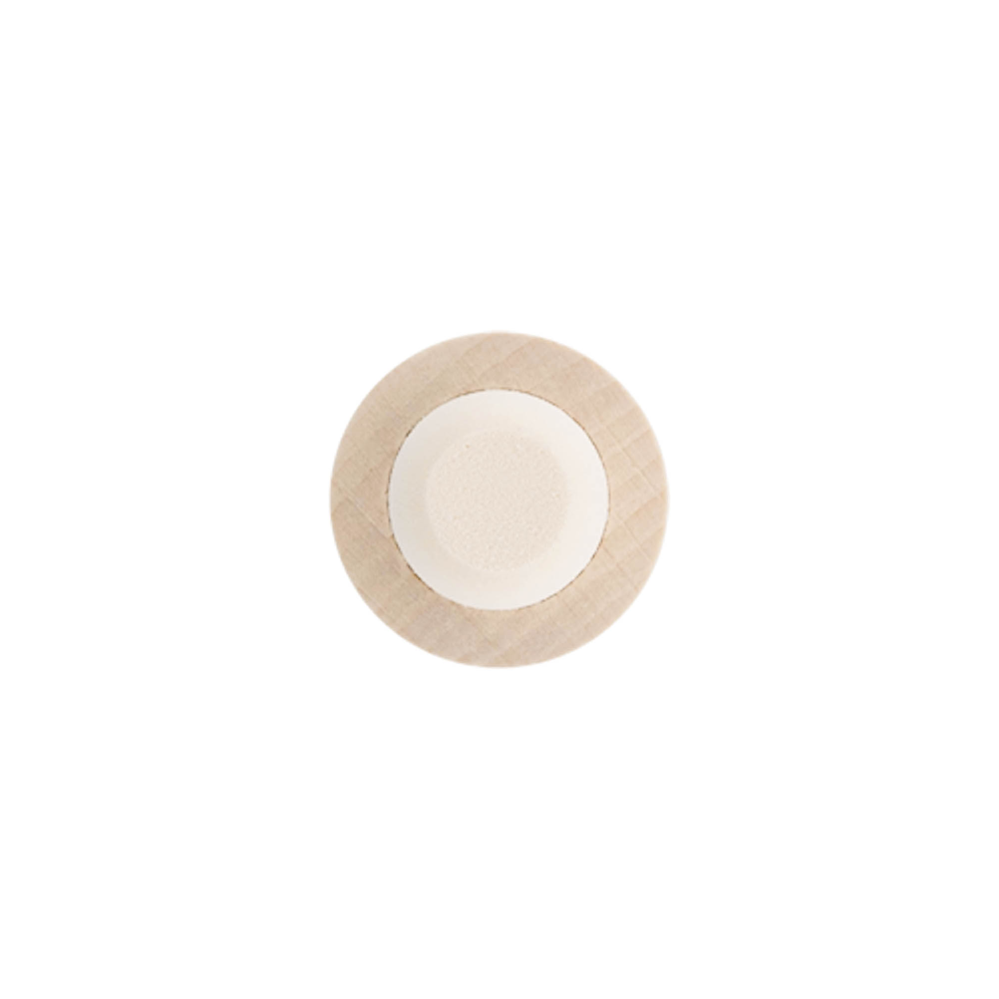 Korkpropp med grepp 18 mm, trä/plast, för mynning: kork