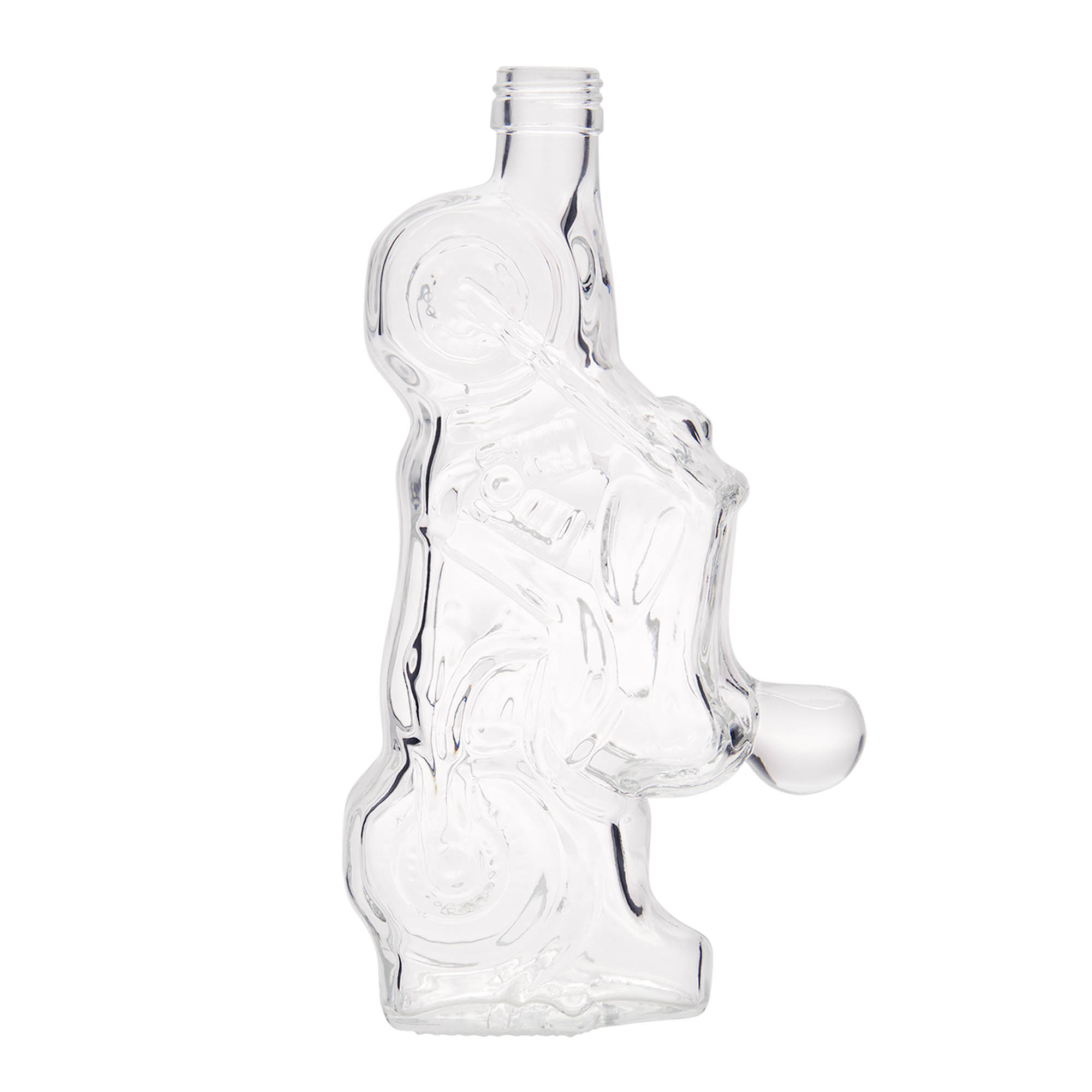 350 ml glasflaska 'Motorcykel', öppning: PP 28