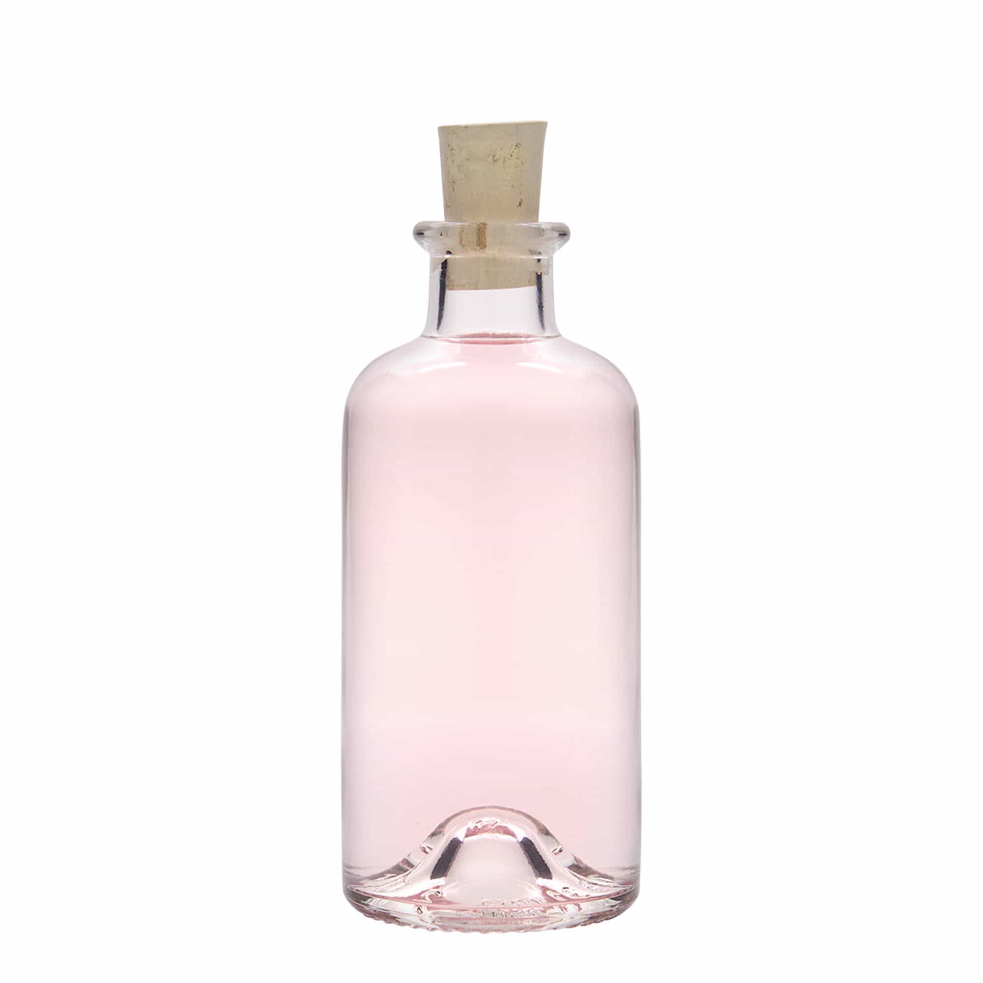 200 ml apoteksglasflaska, mynning: kork