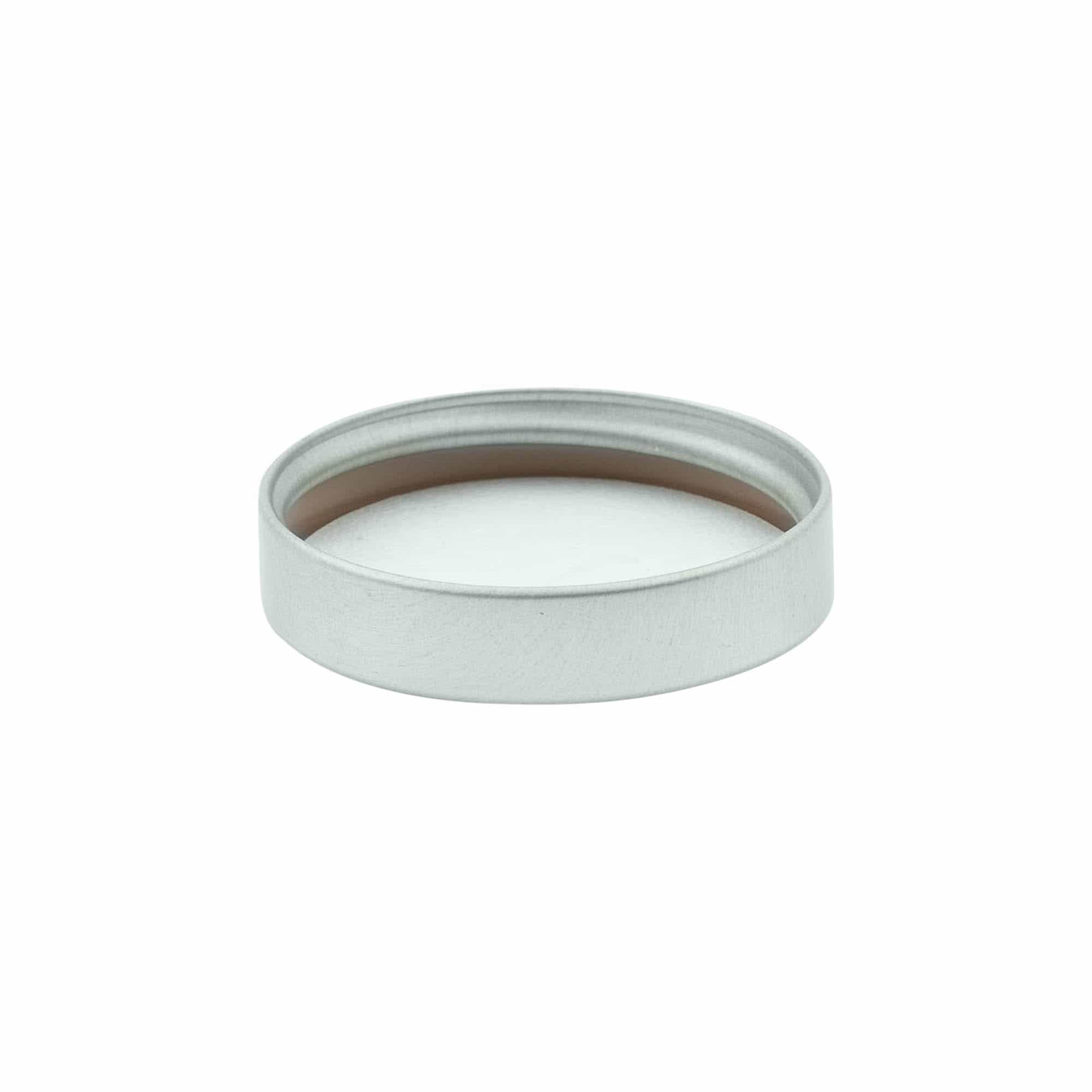 Skruvlock, metall, silver, för mynning: 45/400