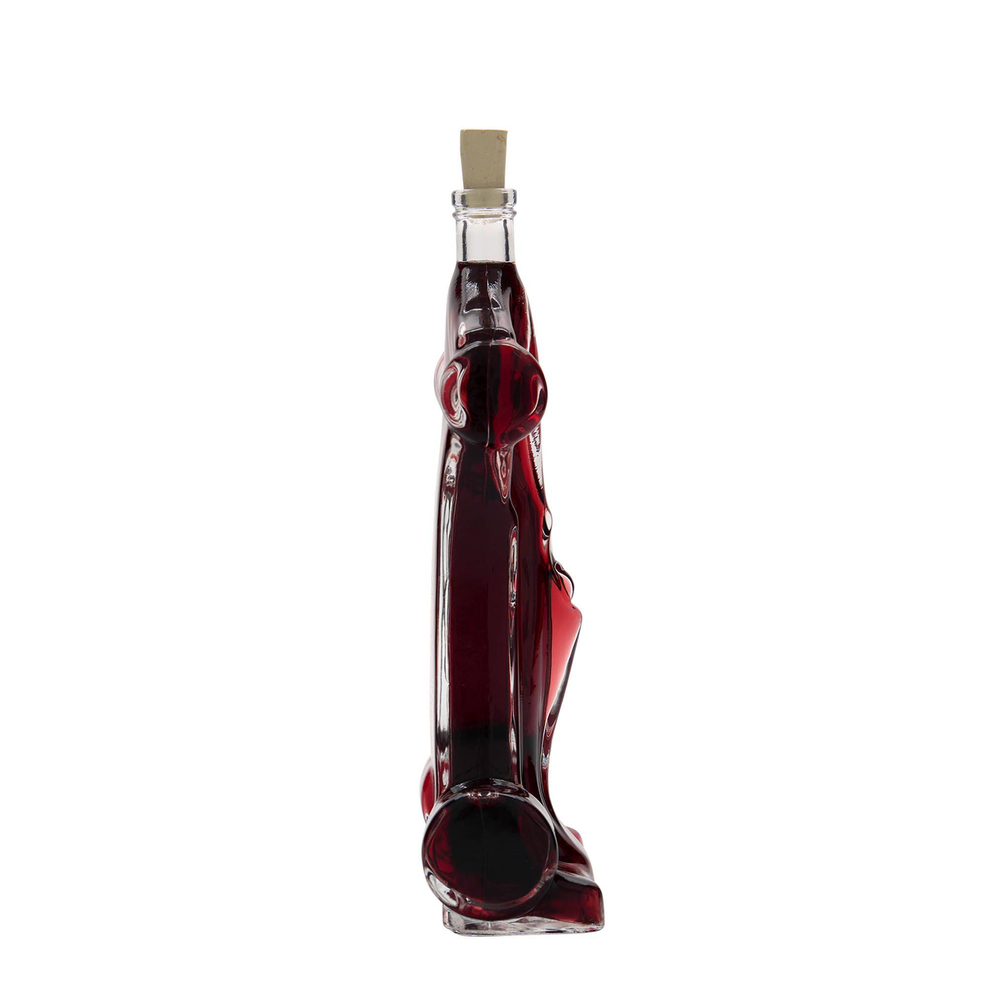 200 ml glasflaska 'Racingbil', öppning: kork 200 ml glasflaska 'Racingbil', öppning: kork