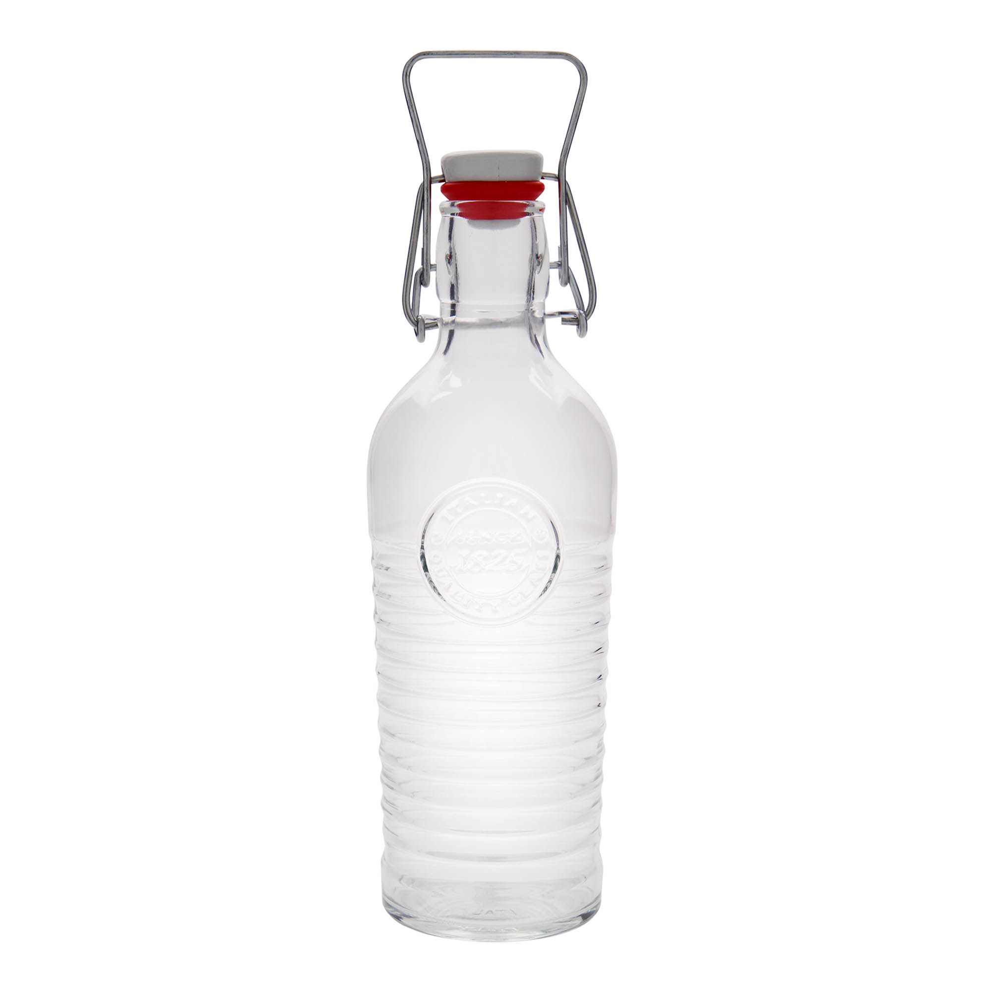 750 ml glasflaska 'Officina 1825', öppning: bygelkork
