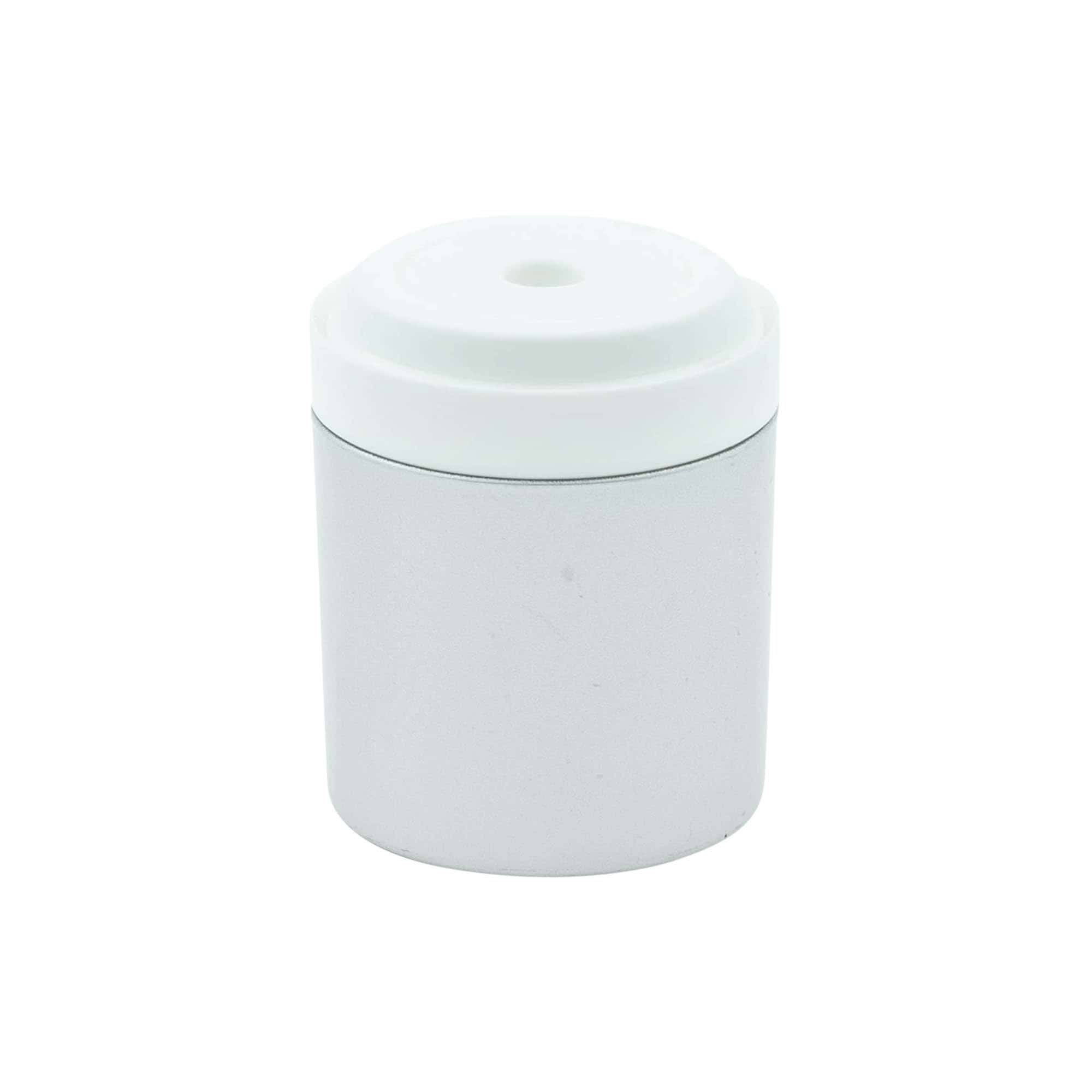 Airless dispenser pumphuvud 'Mezzo', PP-plast, silver
