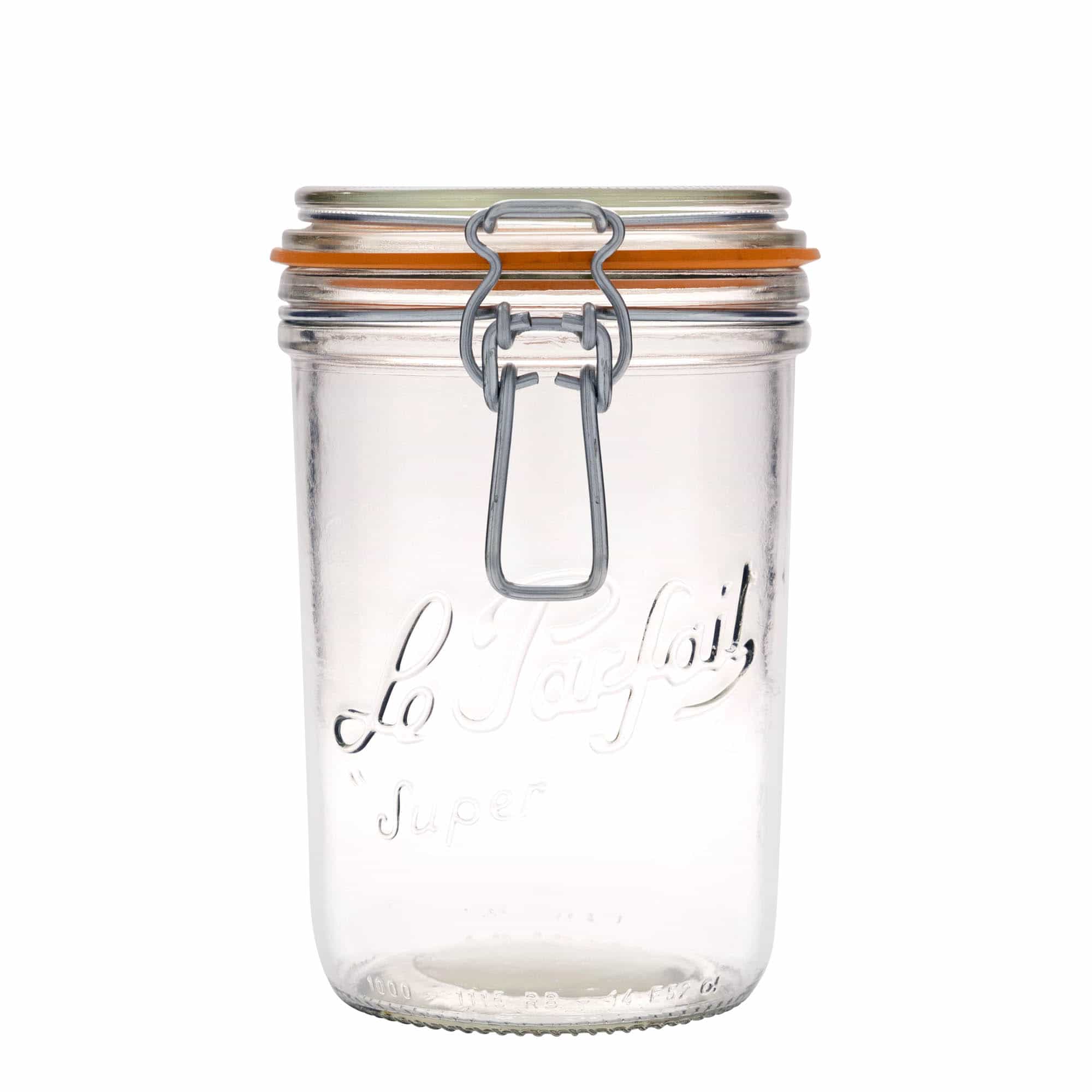 1 000 ml patentburk 'Le Parfait Super Terrine', mynning: trådbygellock 1 000 ml patentburk 'Le Parfait Super Terrine', mynning: trådbygellock