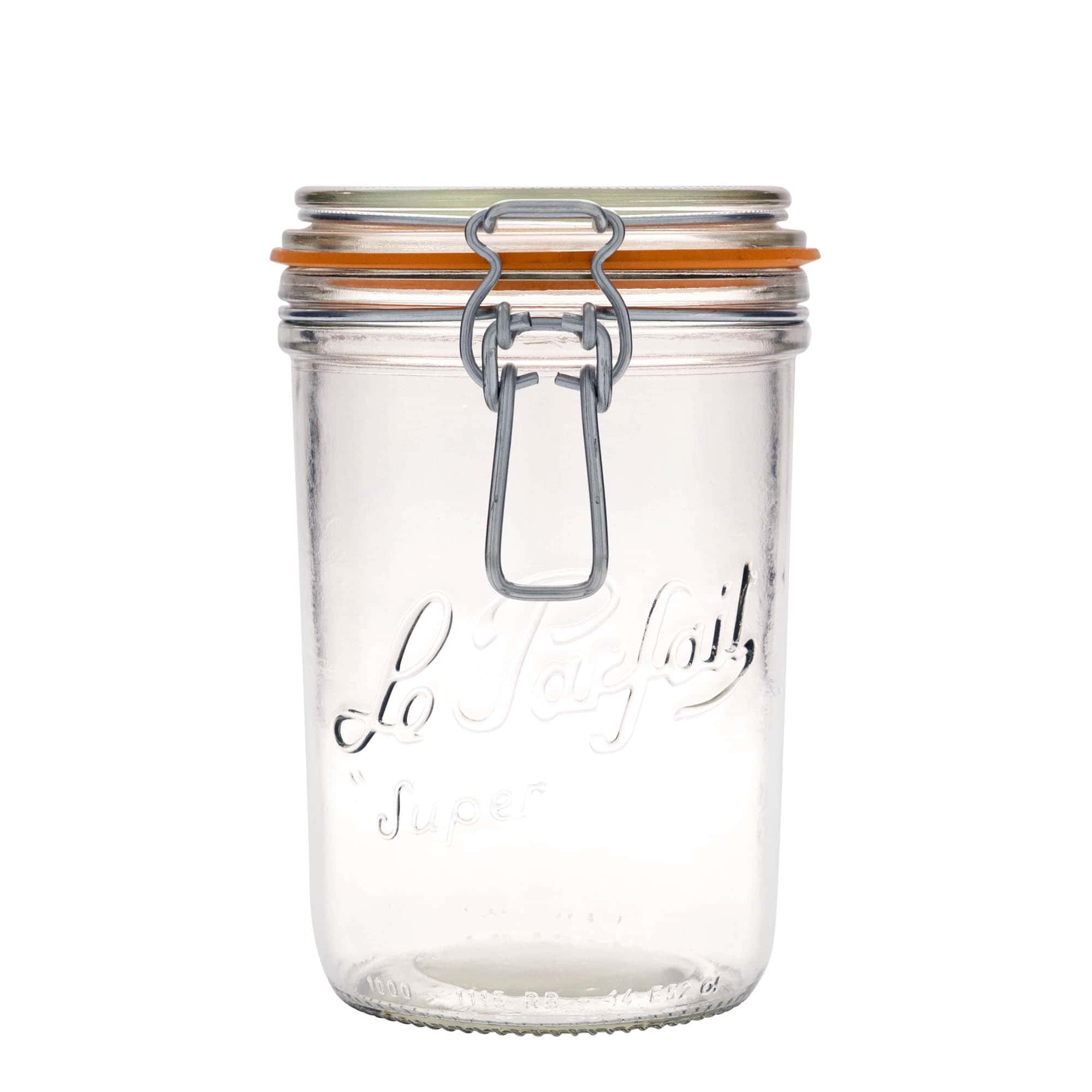 1.000 ml trågburksglas 'Le Parfait Super Terrine', öppning: trågburkslåsning