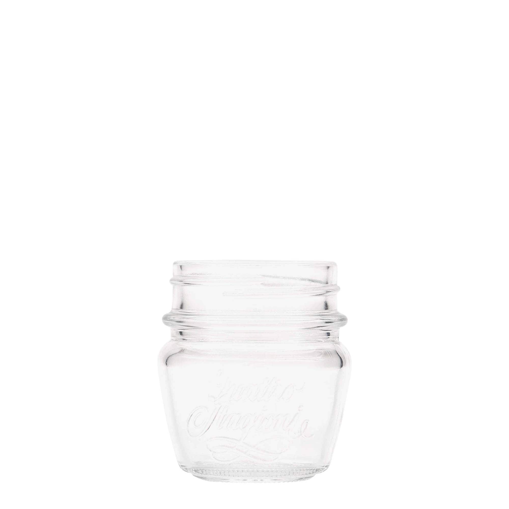 80 ml smyckesglas 'Quattro Stagioni', öppning: skruvlock 80 ml smyckesglas 'Quattro Stagioni', öppning: skruvlock