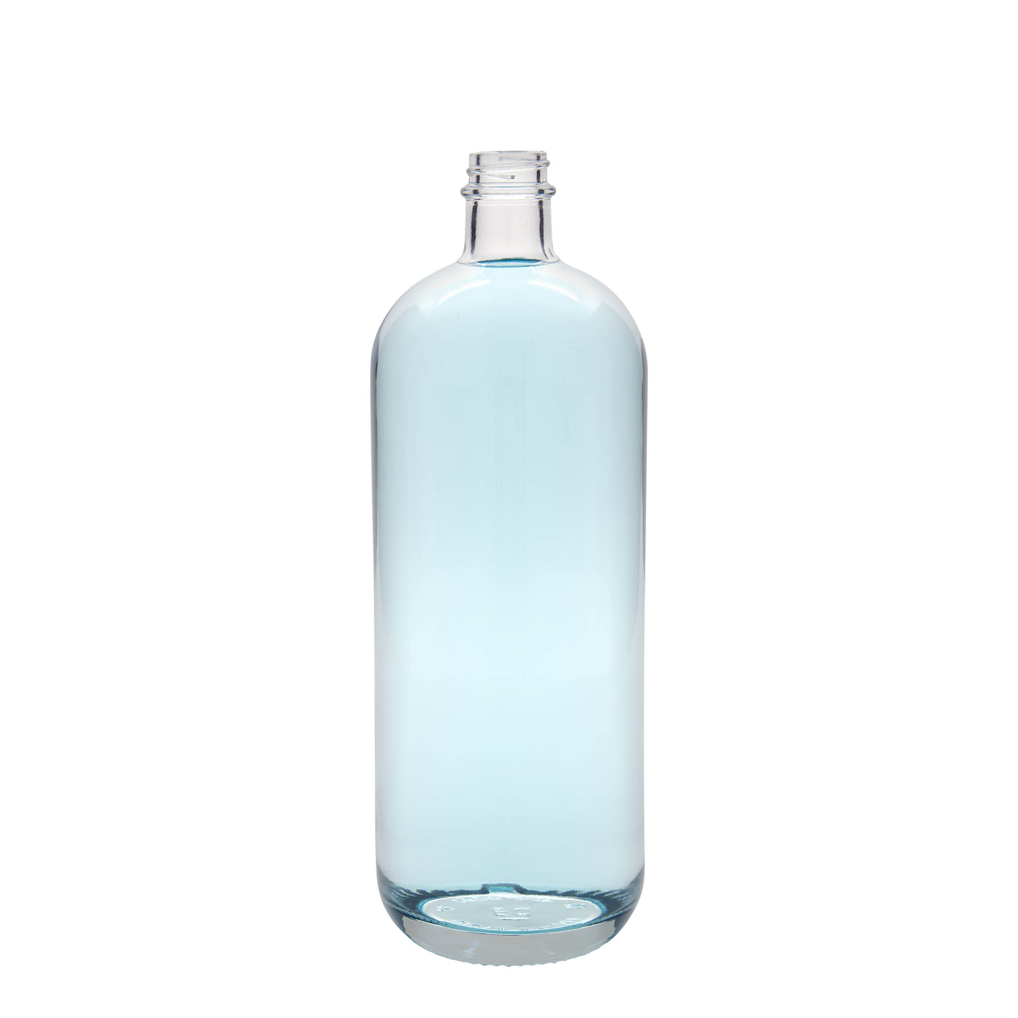 1000 ml glasflaska 'Lotto', öppning: GPI 28 1000 ml glasflaska 'Lotto', öppning: GPI 28