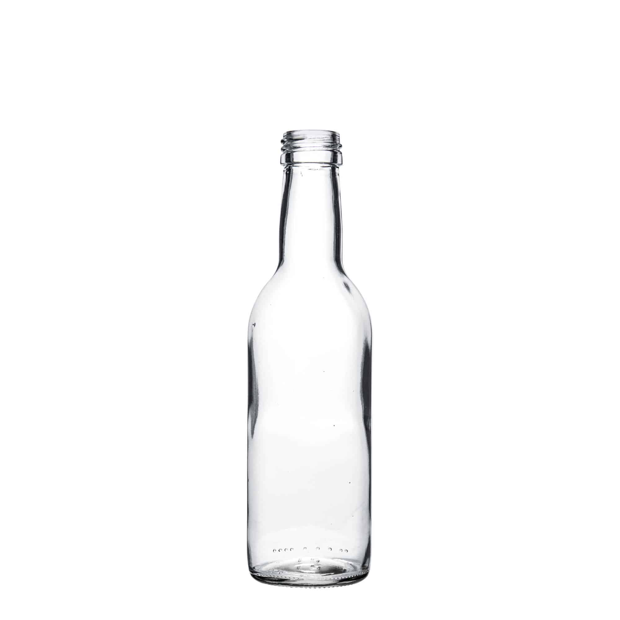 250 ml glasflaska 'Bordeaux', öppning: PP 28