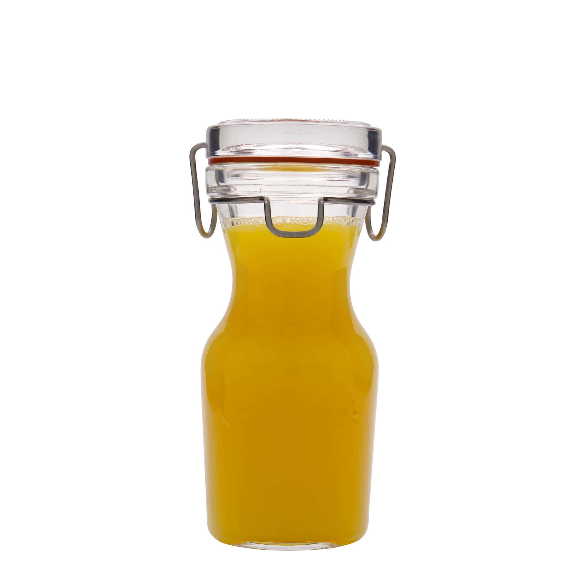 250 ml glaskaraff 'Lock-Eat', öppning: trådbygelstängning