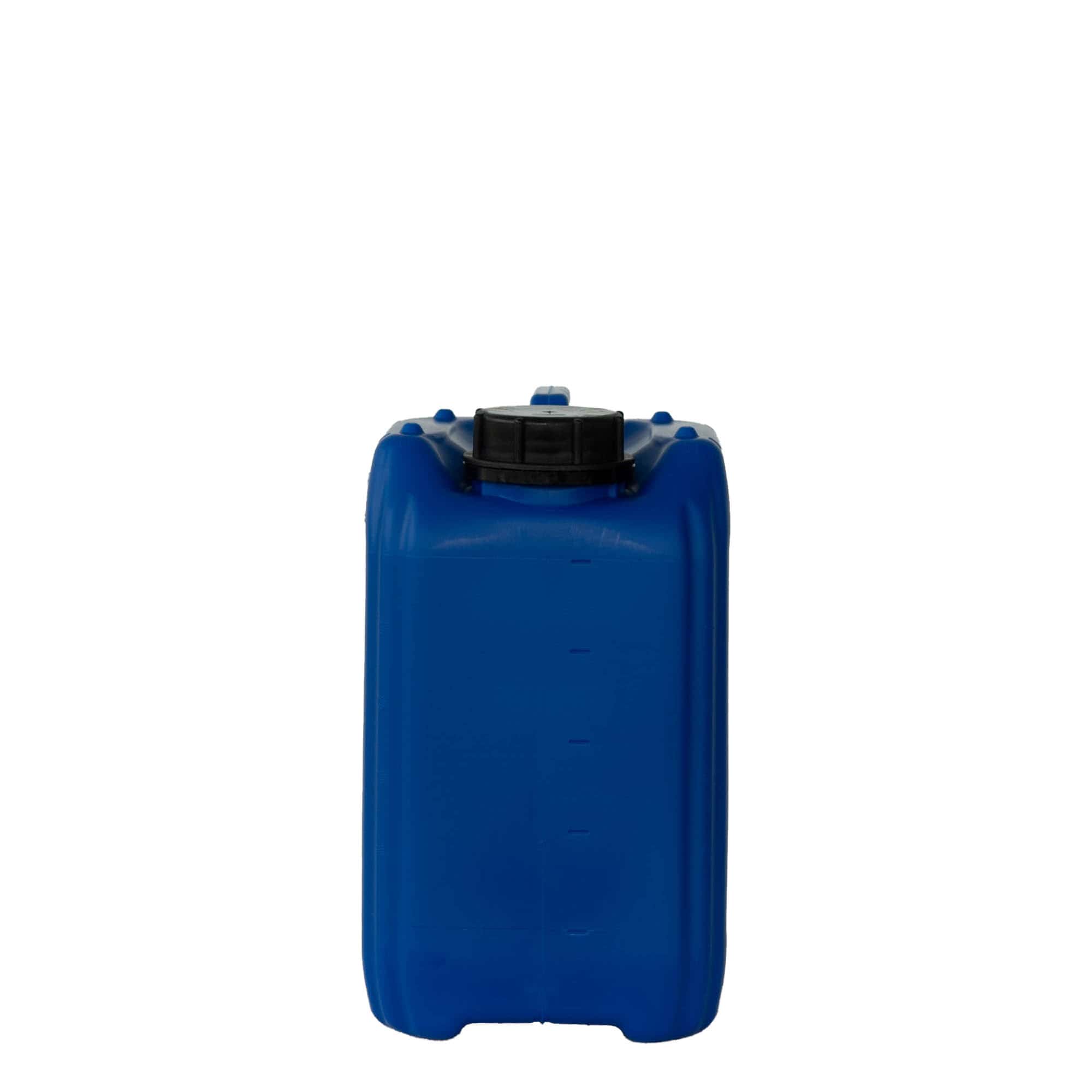 5 l dunk, rektangulär, HDPE-plast, blå, öppning: ND 55