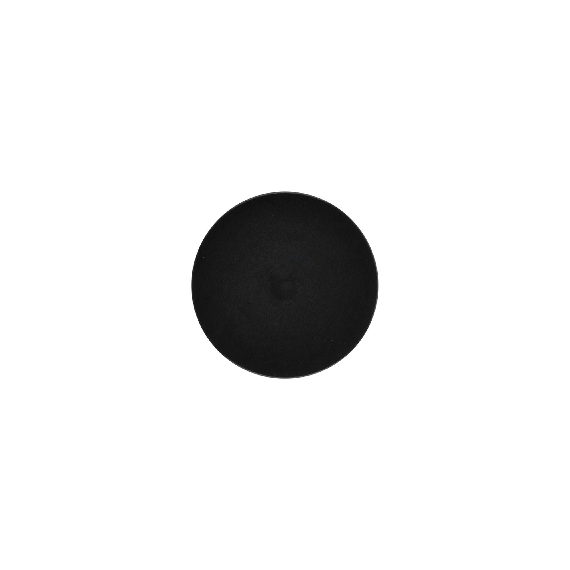 Skruvlock för 30 ml 'Antonella', PP-plast, svart Skruvlock för 30 ml 'Antonella', PP-plast, svart