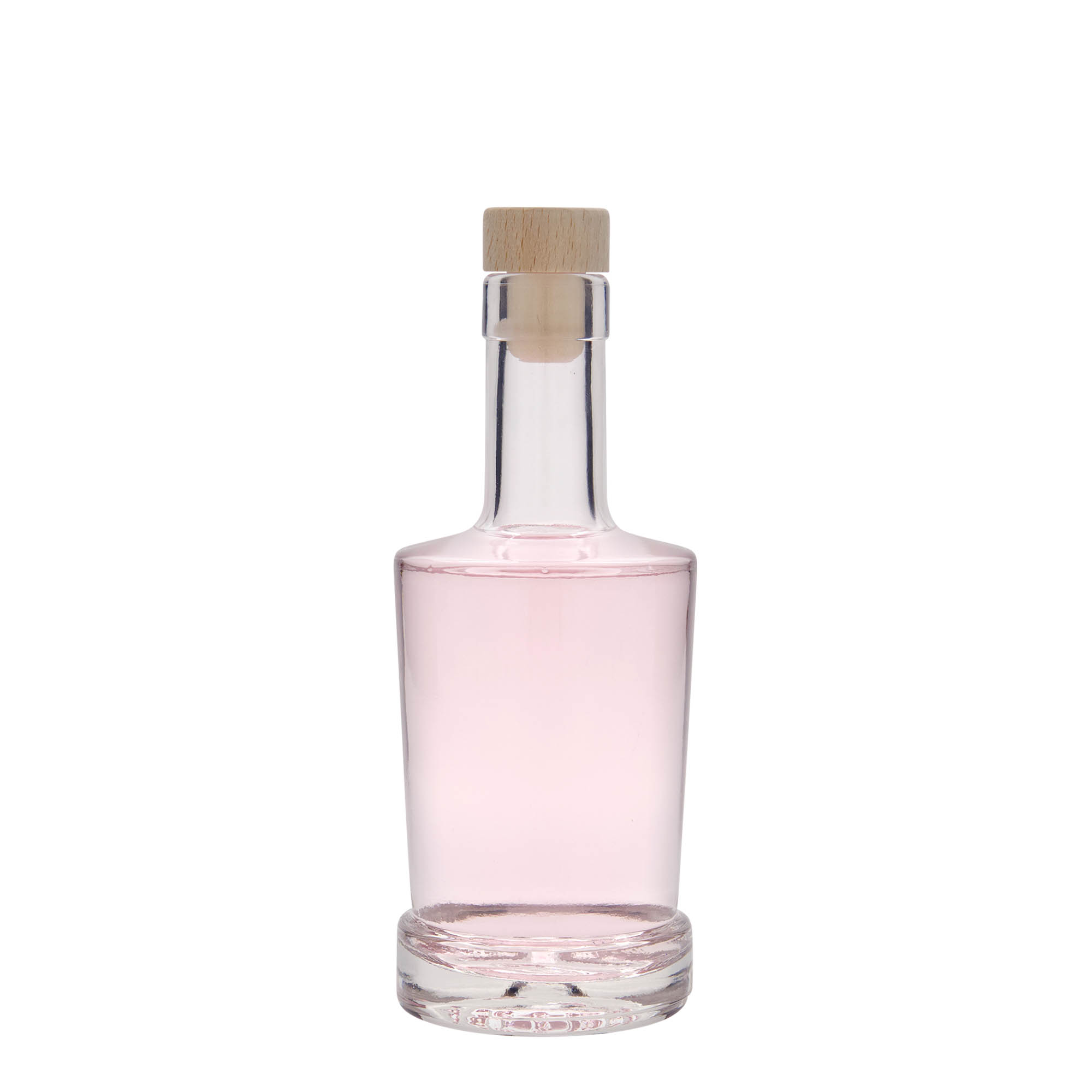 250 ml glasflaska 'Deborah', öppning: kork