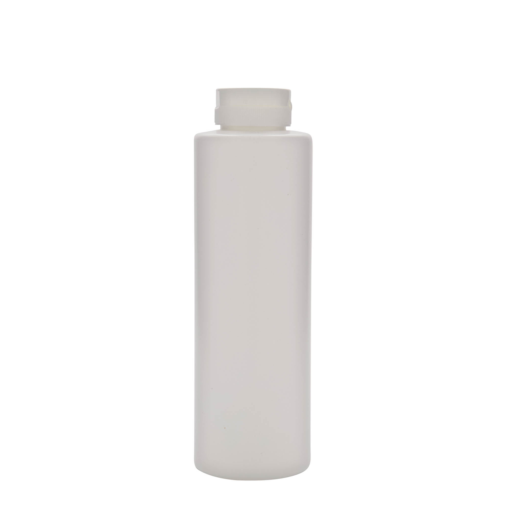 500 ml såsflaska, LDPE-plast, vit, öppning: 38/400