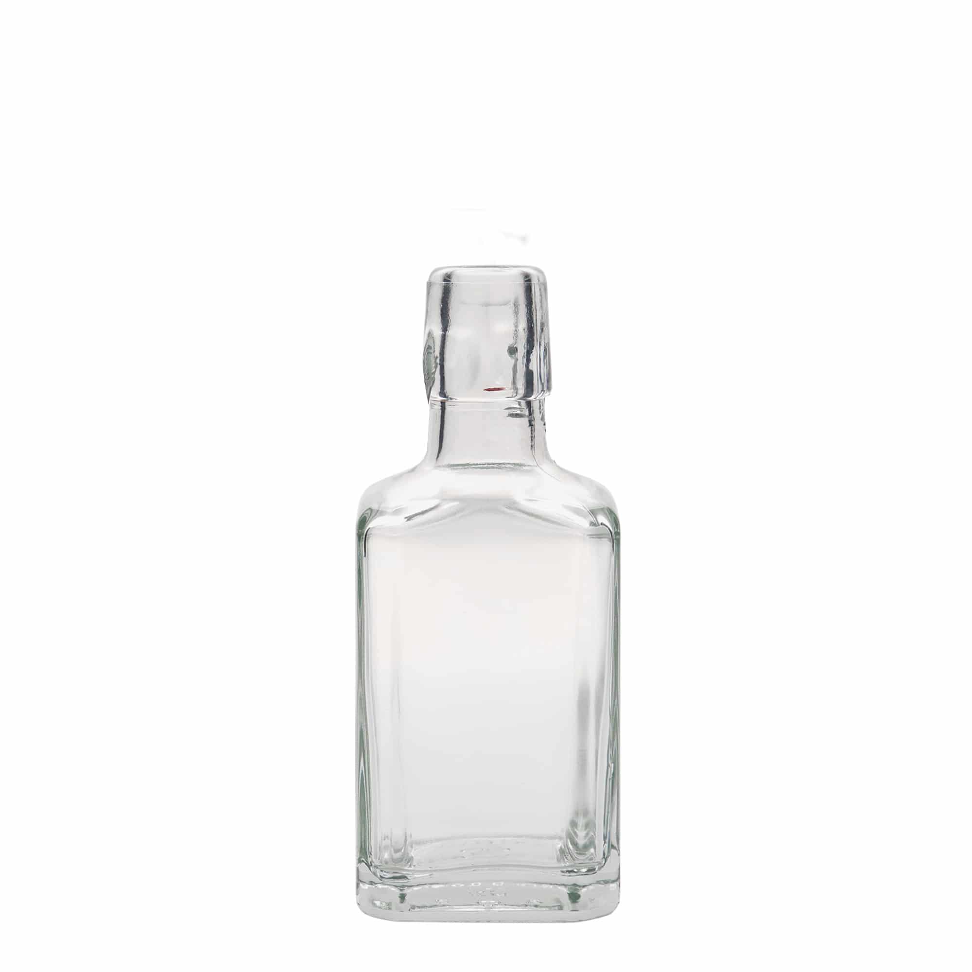 250 ml glasflaska 'Rialto', kvadratisk, mynning: patentkork 250 ml glasflaska 'Rialto', kvadratisk, mynning: patentkork