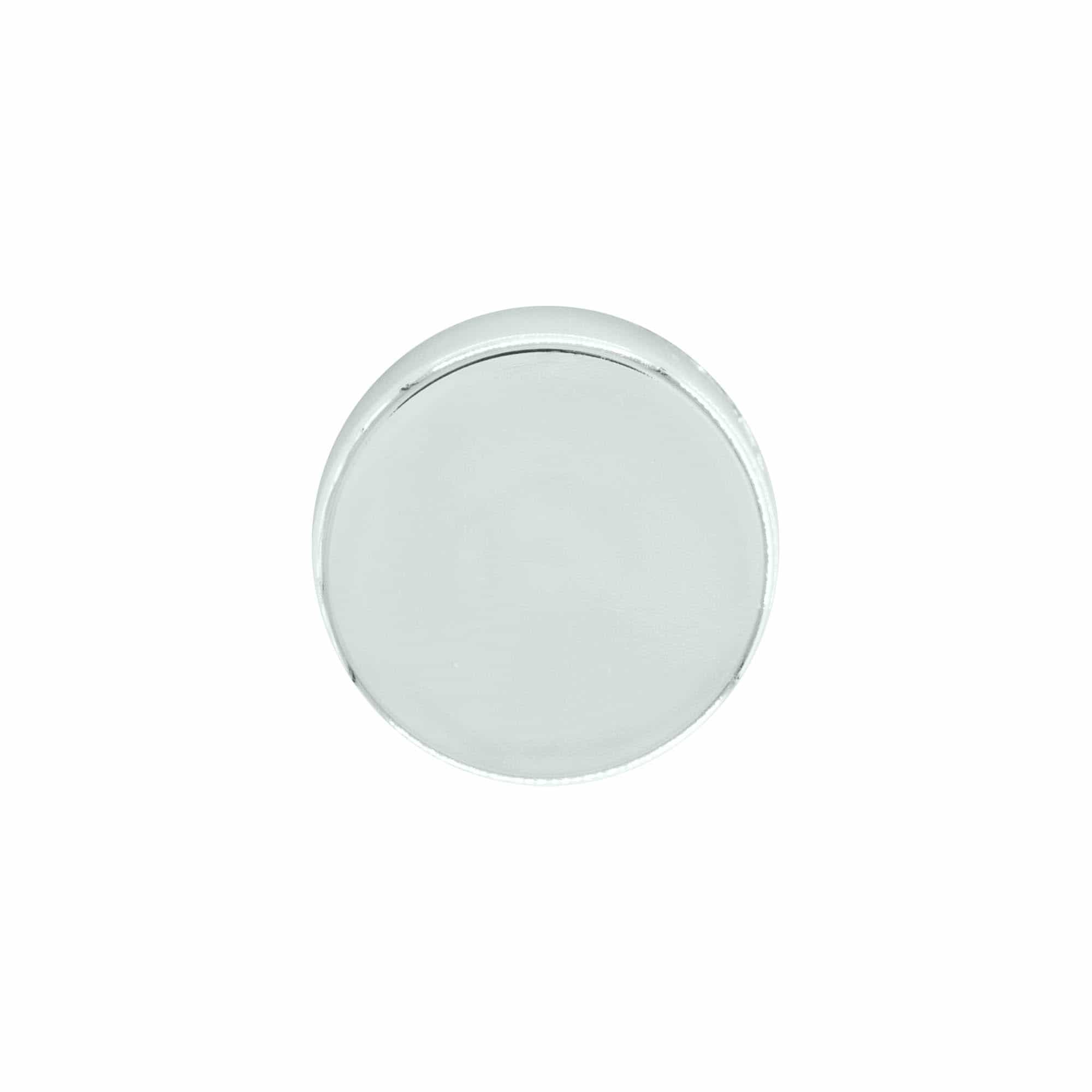 Skruvkapsel, ABS-plast, silver, för mynning: GPI 33/400