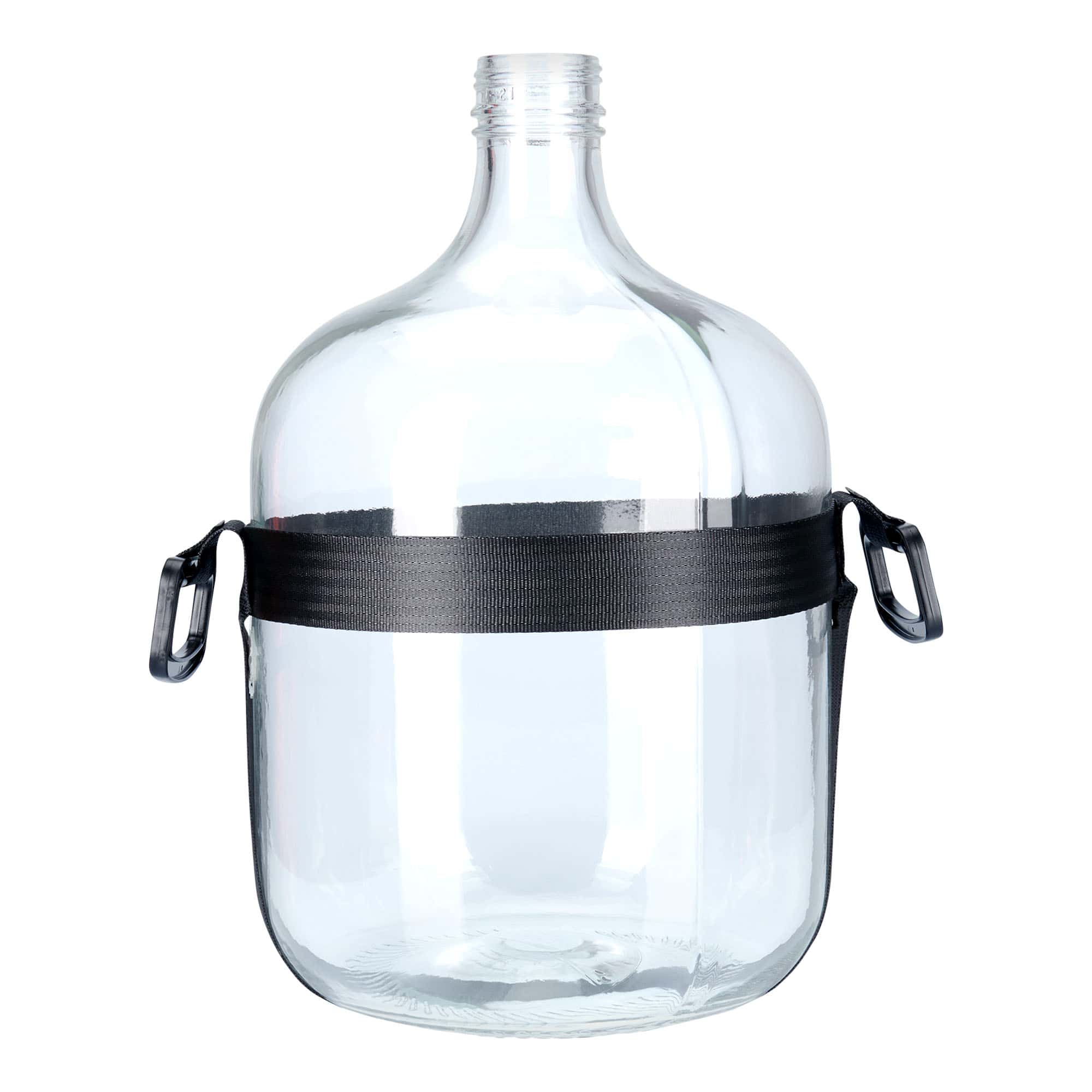 25 l ballongflaska högklassig, smal hals, glas, mynning: skruvkapsel