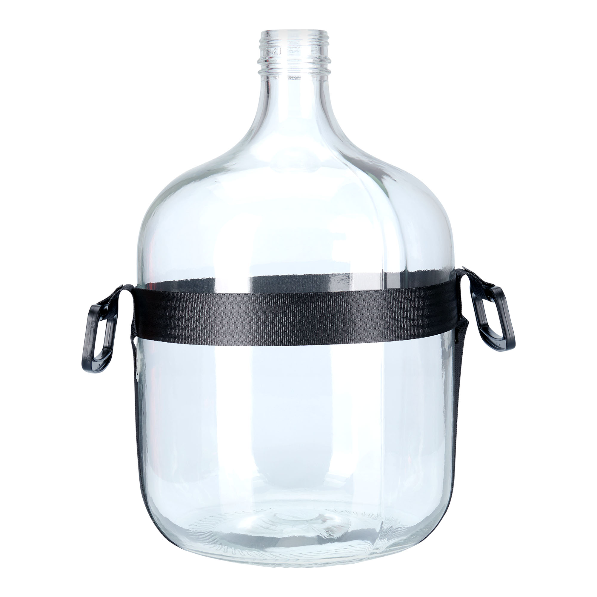 25 l ballongflaska High End, glas, mynning: skruvlock