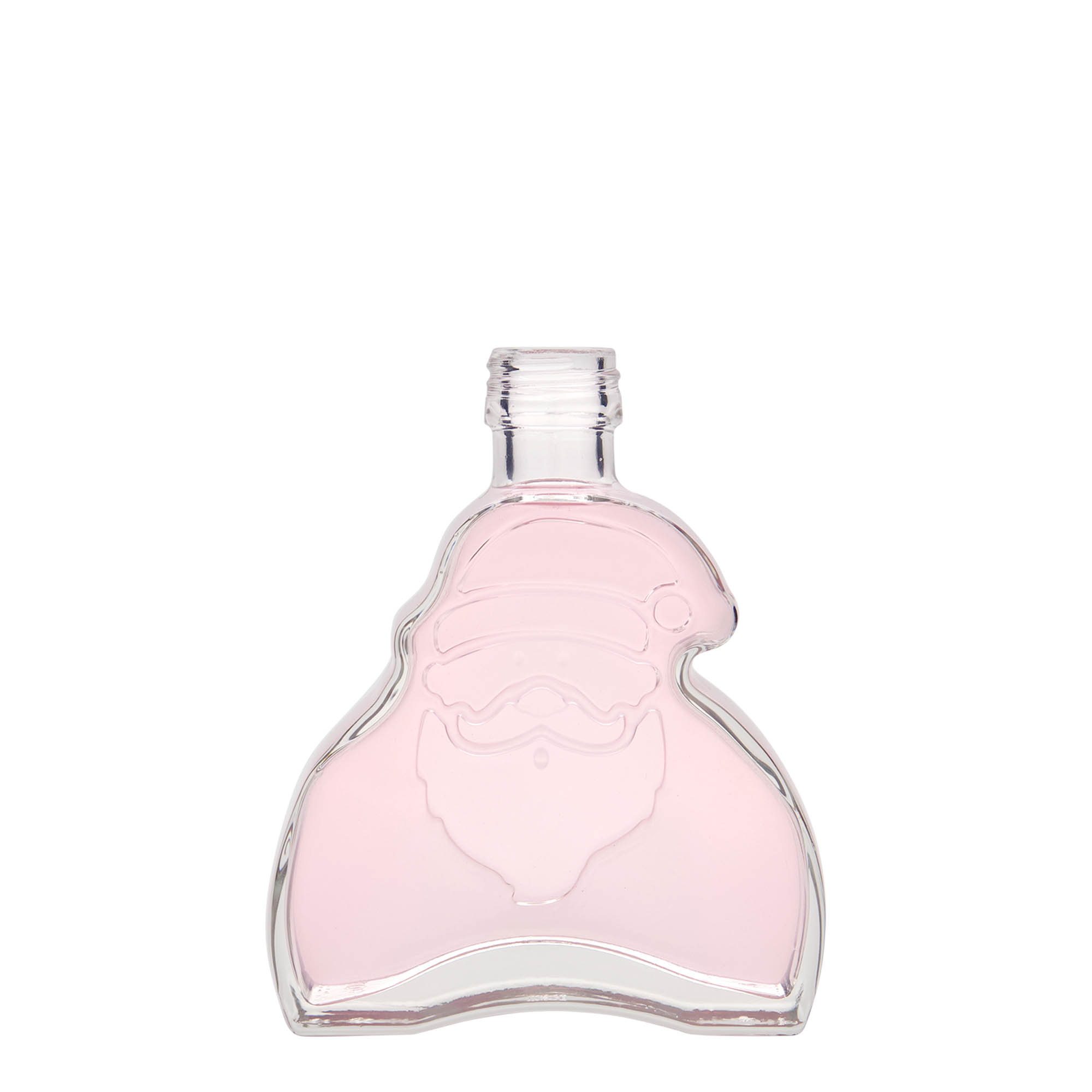 200 ml glasflaska 'Jultomten', öppning: PP 28 200 ml glasflaska 'Jultomten', öppning: PP 28