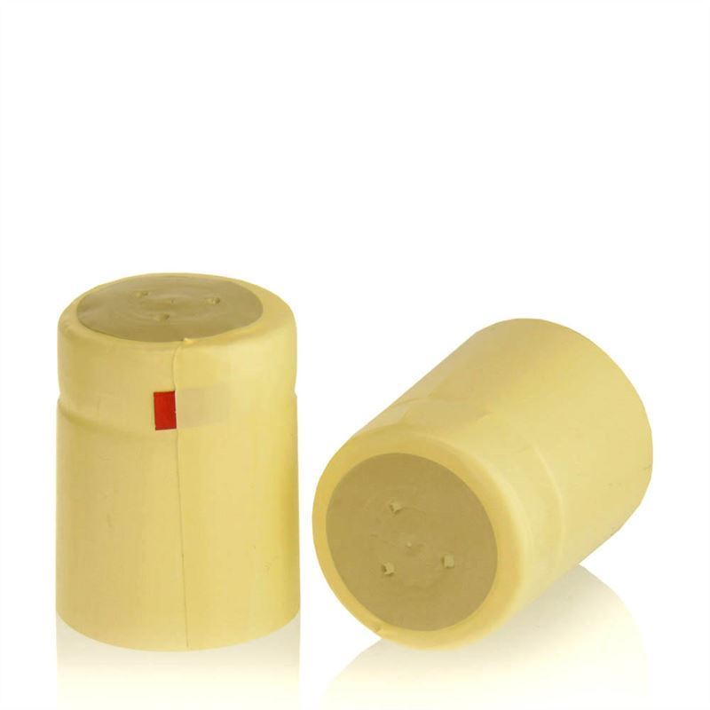 Krympkapsel 32x41, PVC-plast, champagne