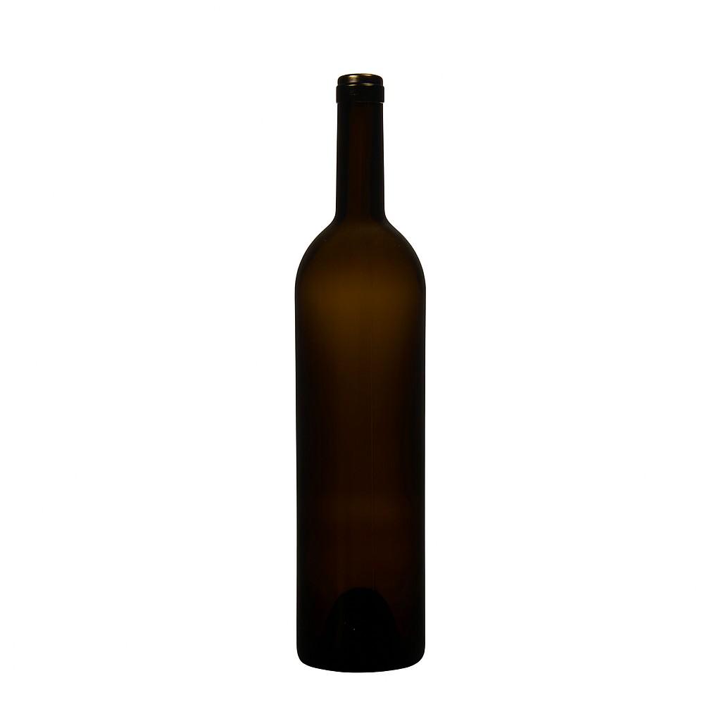 750 ml vinflaska 'Liberty', antikgrön, öppning: kork