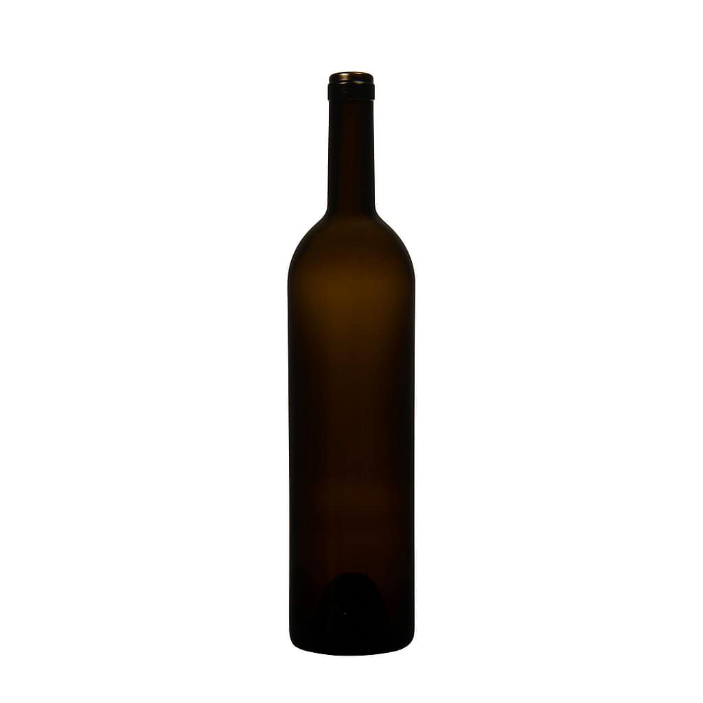 750 ml vinflaska 'Liberty', antikgrön, öppning: kork