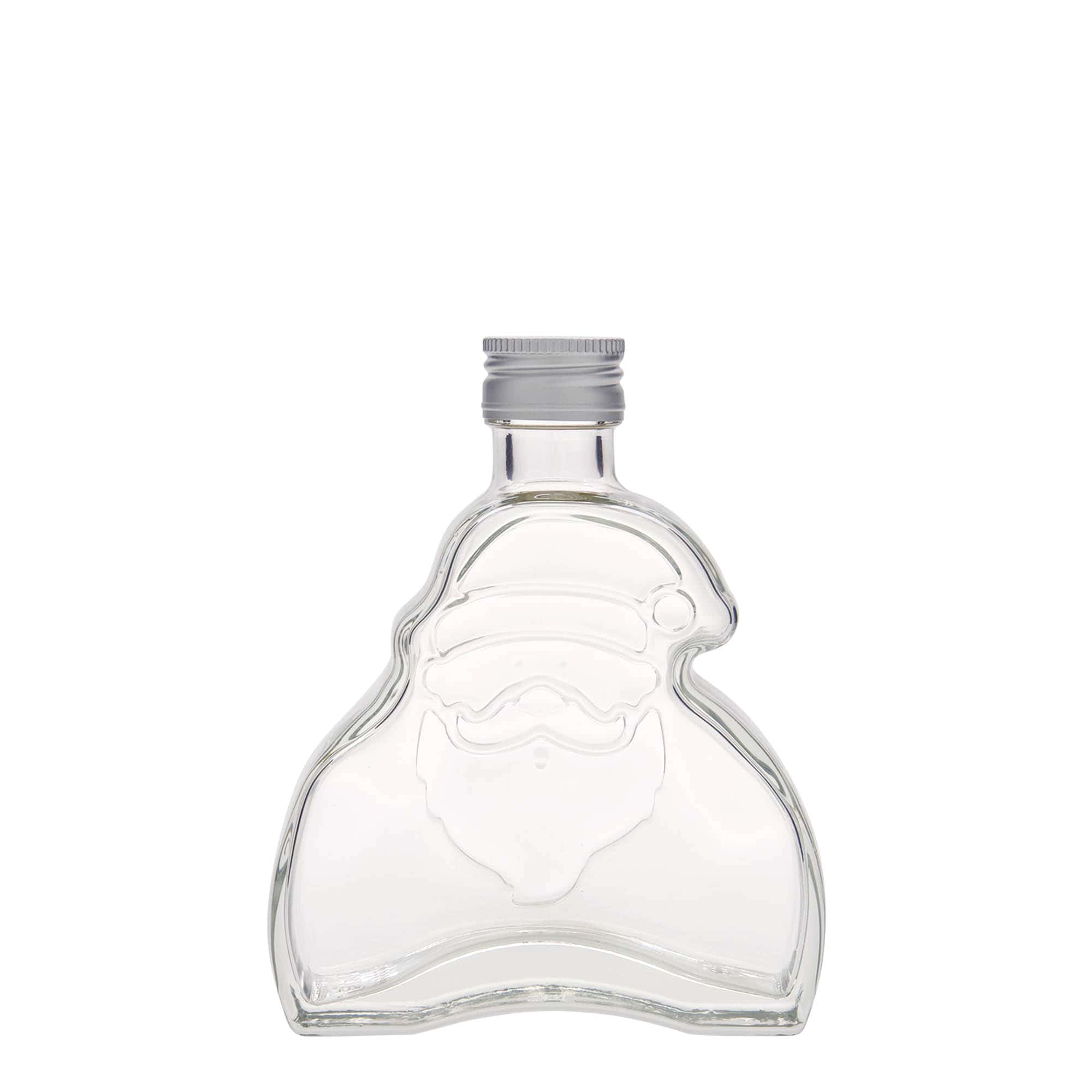 200 ml glasflaska 'Jultomten', öppning: PP 28