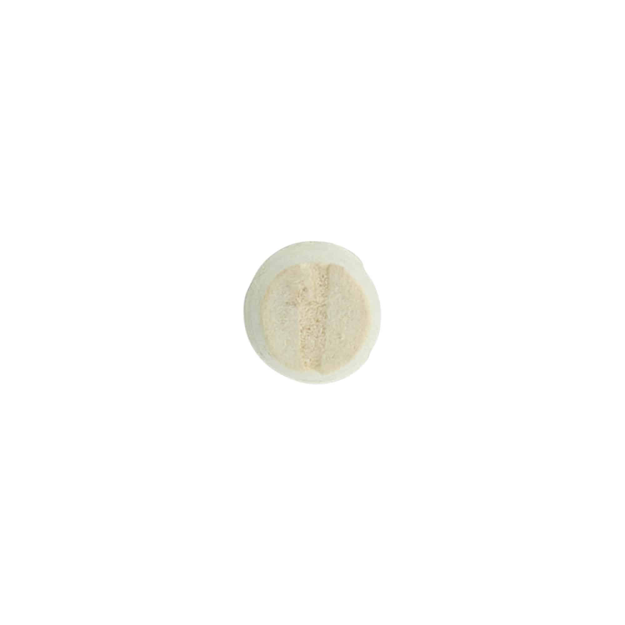 Spetsig kork 9-12 x 22, presskork, beige, för mynning: kork