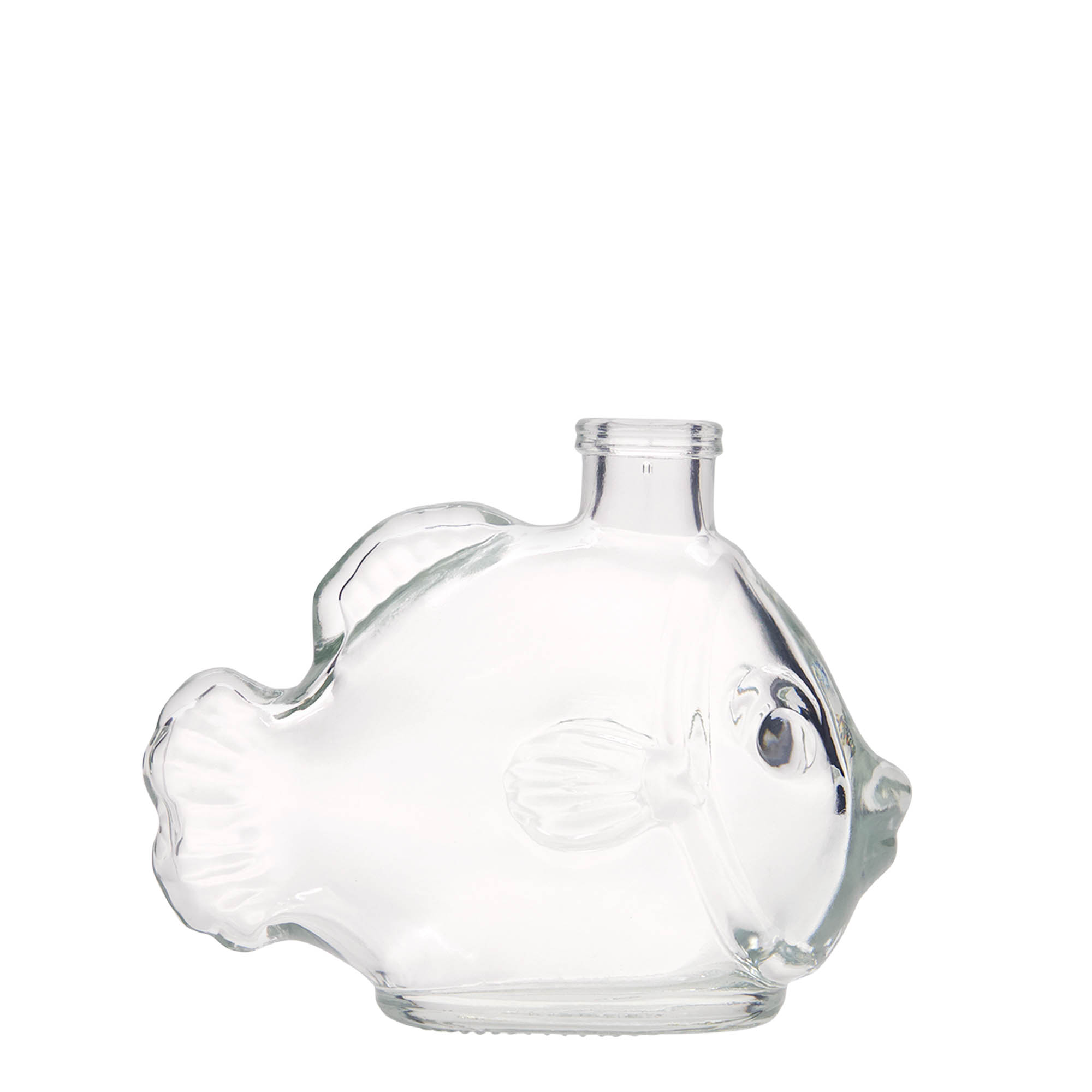 200 ml glasflaska 'Fisk', öppning: kork 200 ml glasflaska 'Fisk', öppning: kork