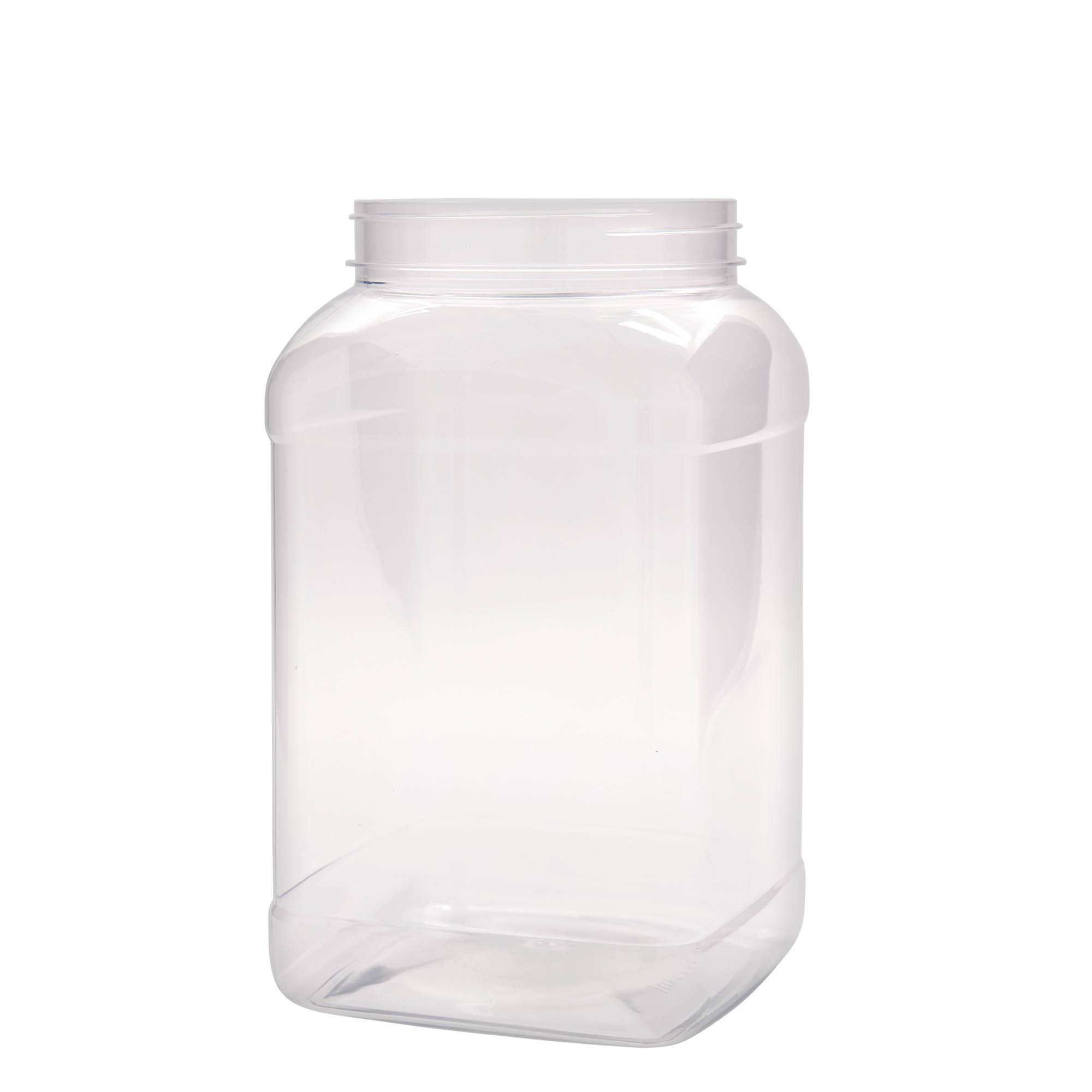 3.000 ml PET-burk 'Dana', fyrkantig, plast, öppning: 110/400