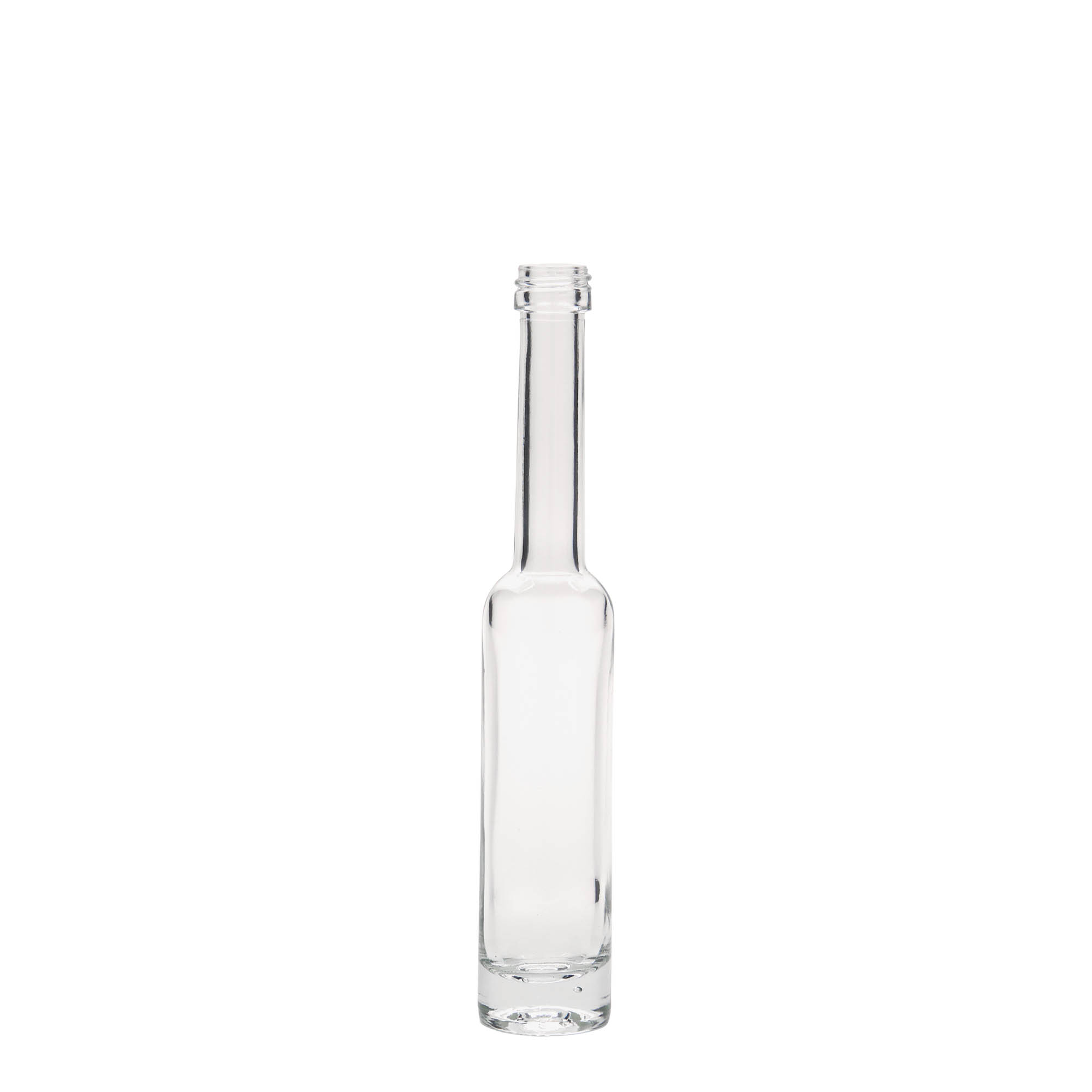 40 ml glasflaska 'Platina', mynning: PP 18