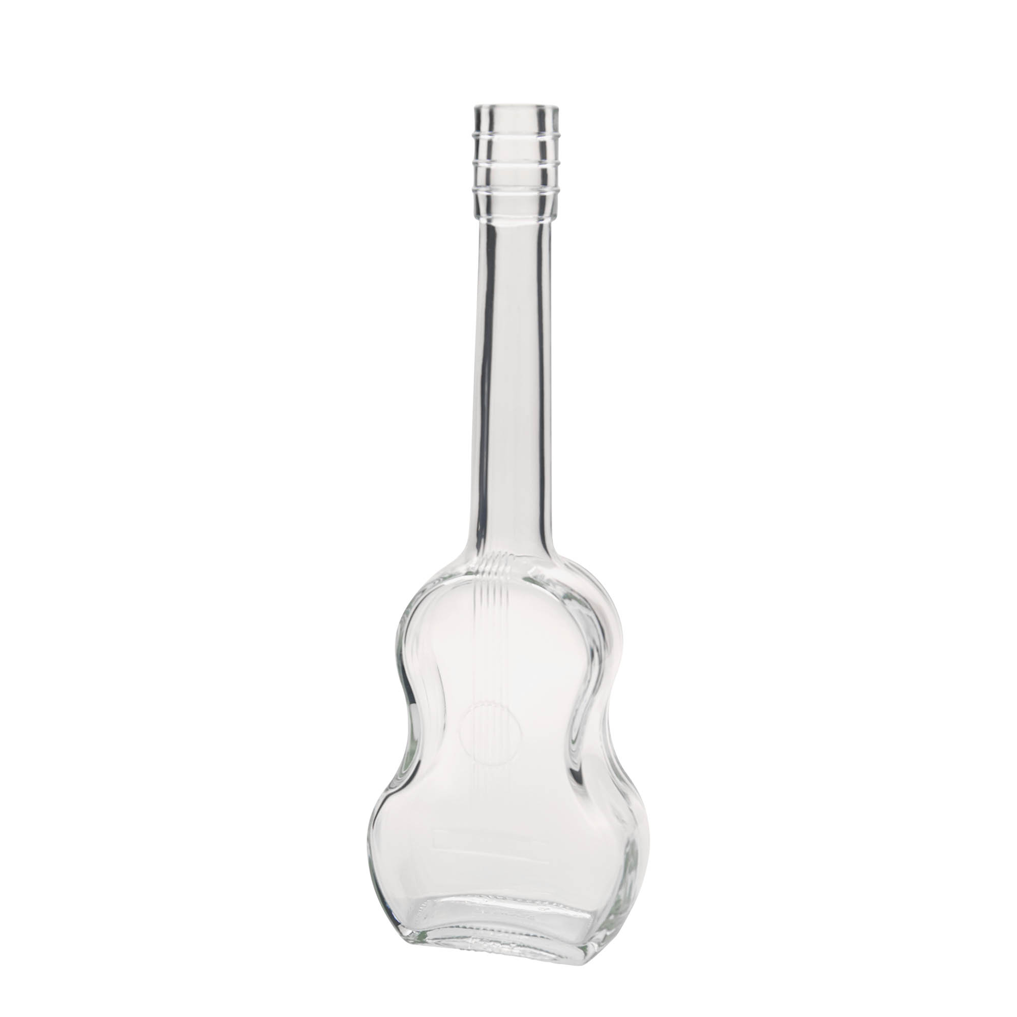 500 ml glasflaska 'Gitarr', öppning: kork 500 ml glasflaska 'Gitarr', öppning: kork