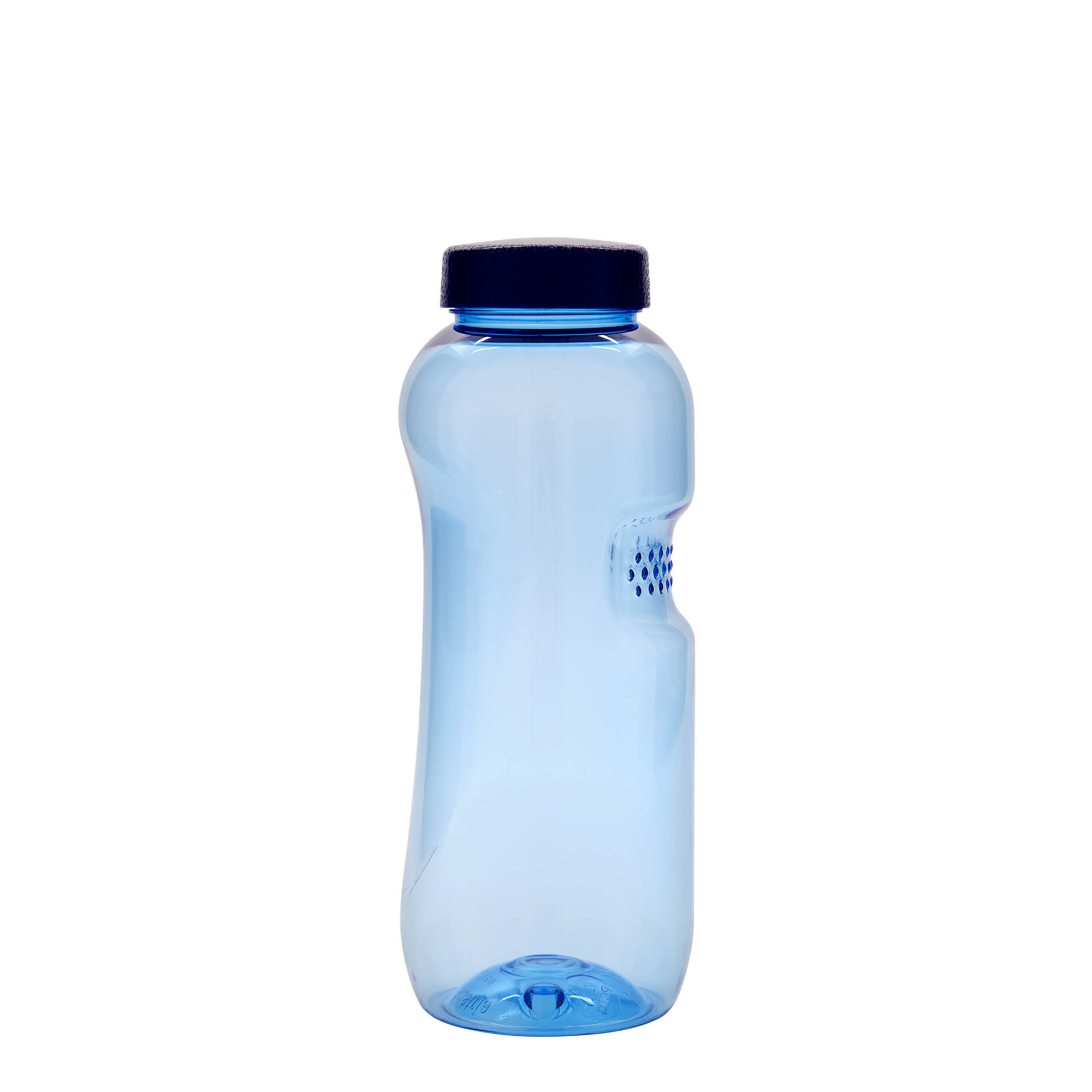 500 ml PET-dryckesflaska 'Kavodrink', plast, blå 500 ml PET-dryckesflaska 'Kavodrink', plast, blå