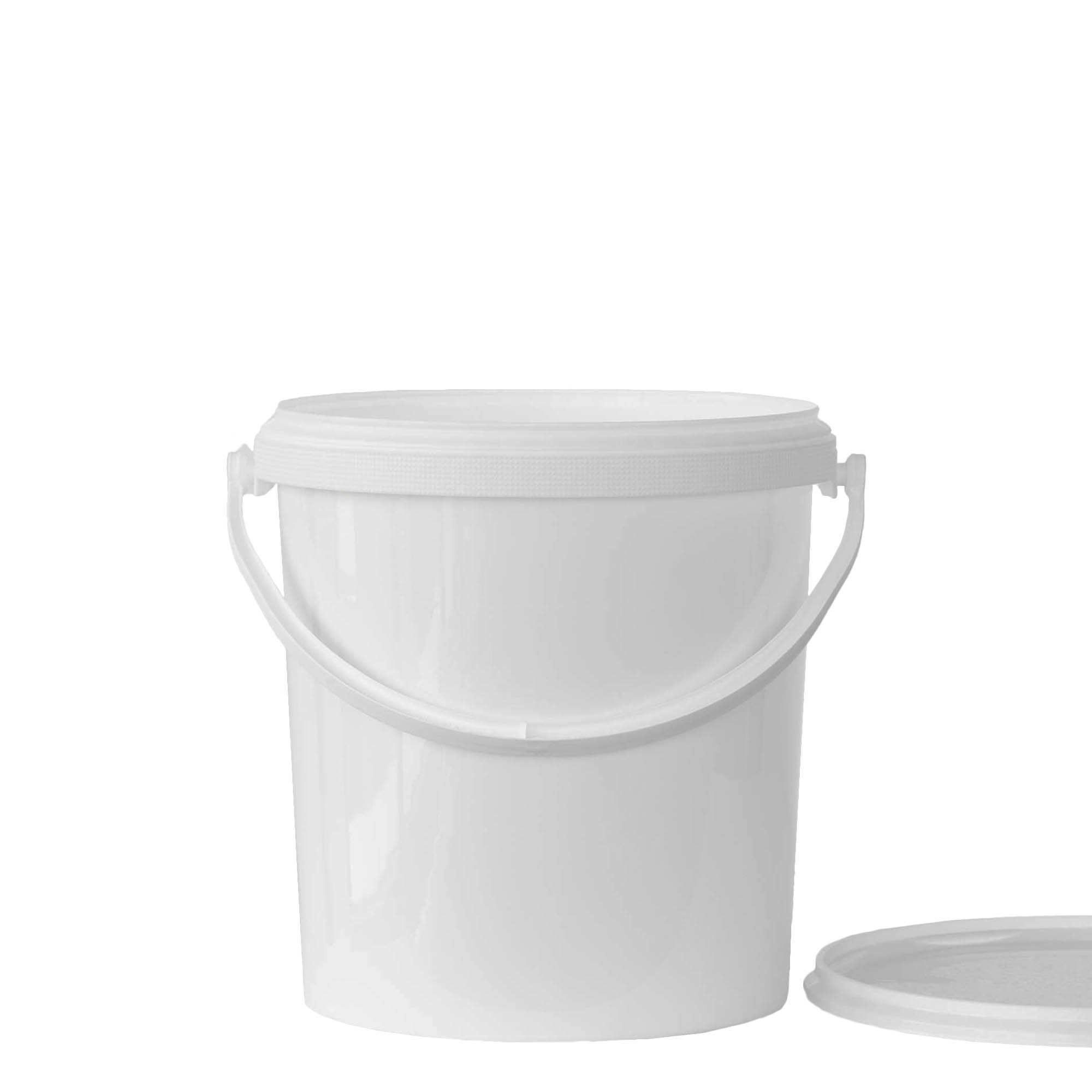 6 l hink, PP-plast, vit 6 l hink, PP-plast, vit