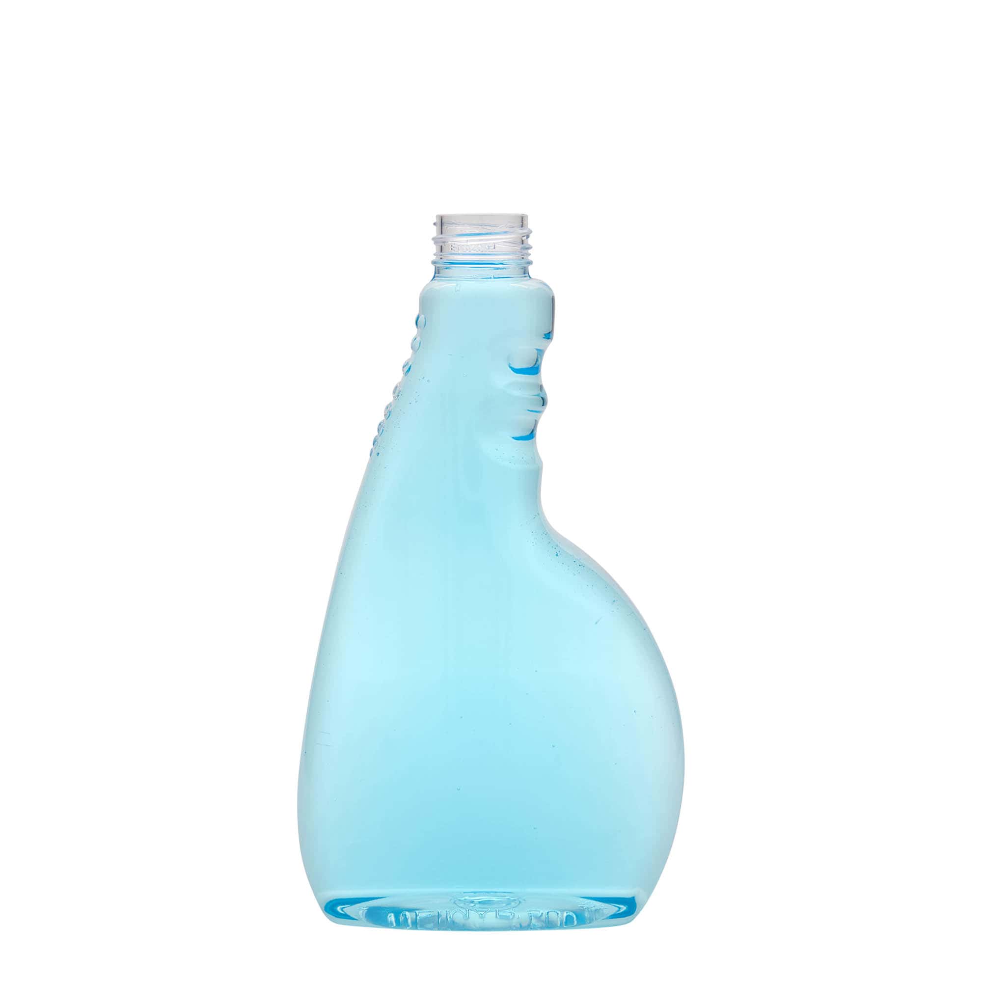 500 ml PET-sprayflaska 'Piccobello', rektangulär, plast, mynning: skruvlock