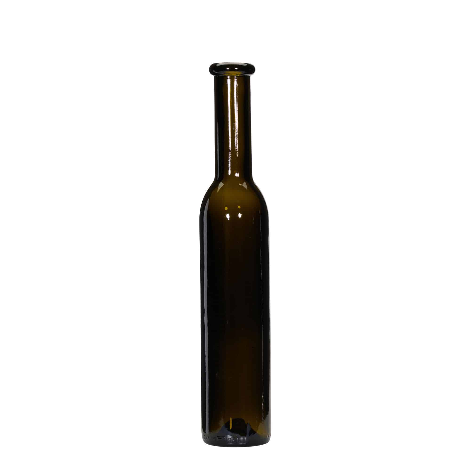 250 ml glasflaska 'Rocky', antikgrön, mynning: kork 250 ml glasflaska 'Rocky', antikgrön, mynning: kork