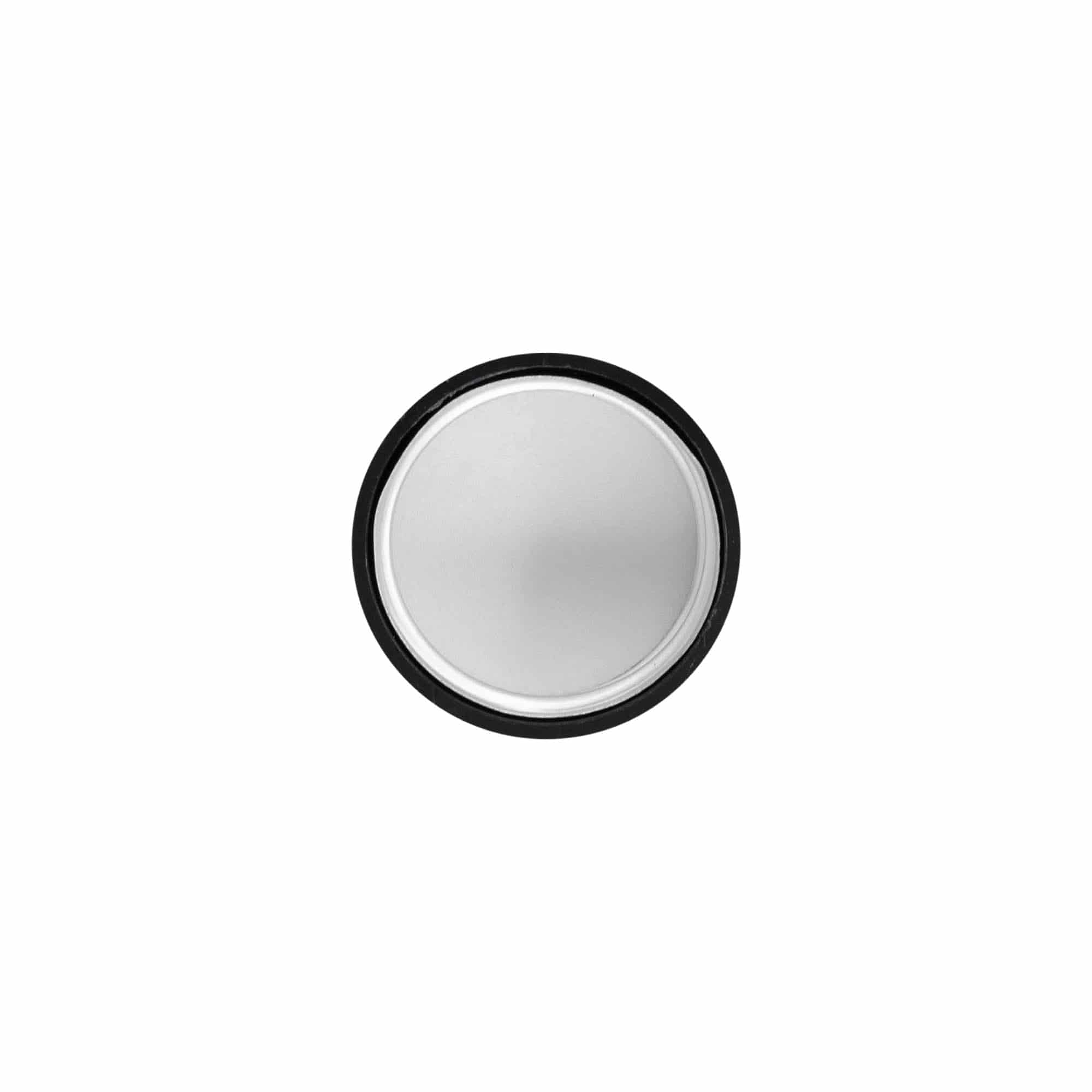 Skruvlock, ABS-plast, svart, för mynning: GPI 28/400 Skruvlock, ABS-plast, svart, för mynning: GPI 28/400
