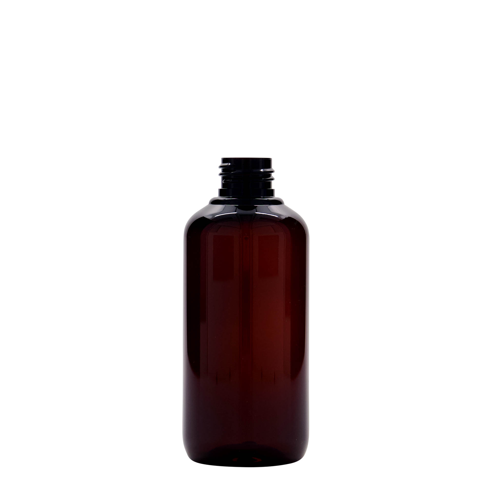 200 ml återvinningsbar plastflaska 'Victor's Best', PCR, brun, öppning: 24/410