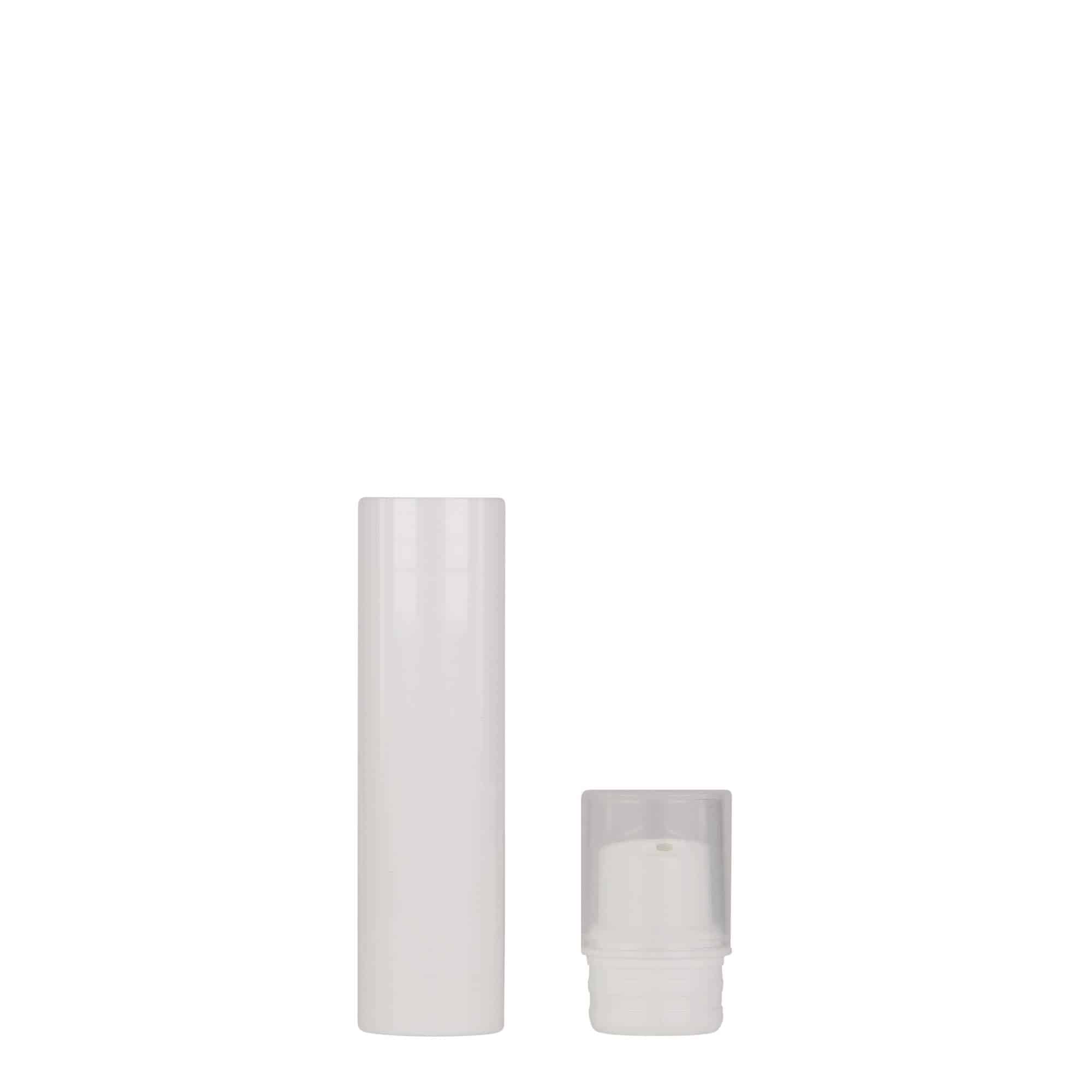 15 ml Airless dipenser 'Nano', PP-plast, vit