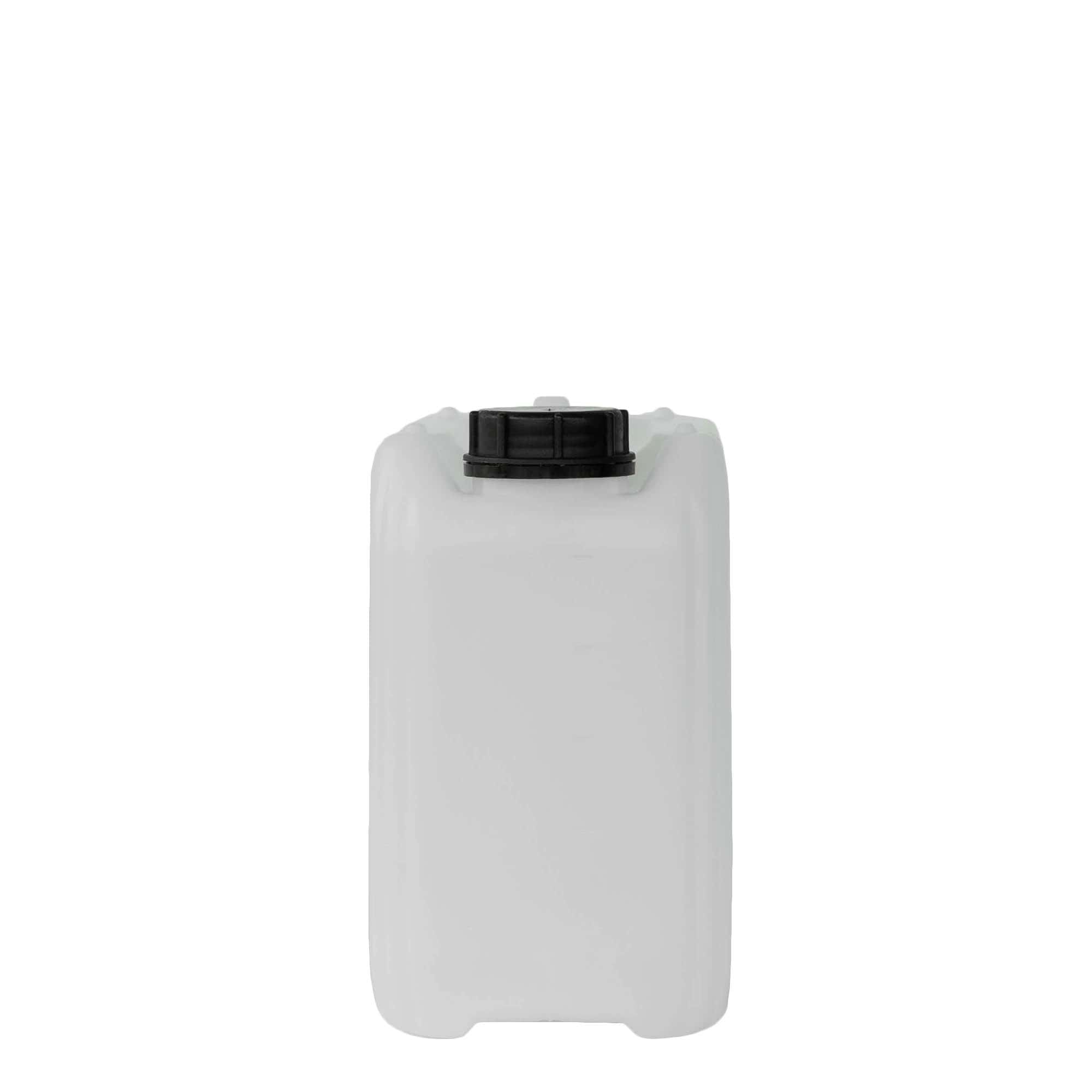 5 l dunk, rektangulär, HDPE, natur, mynning: ND 55