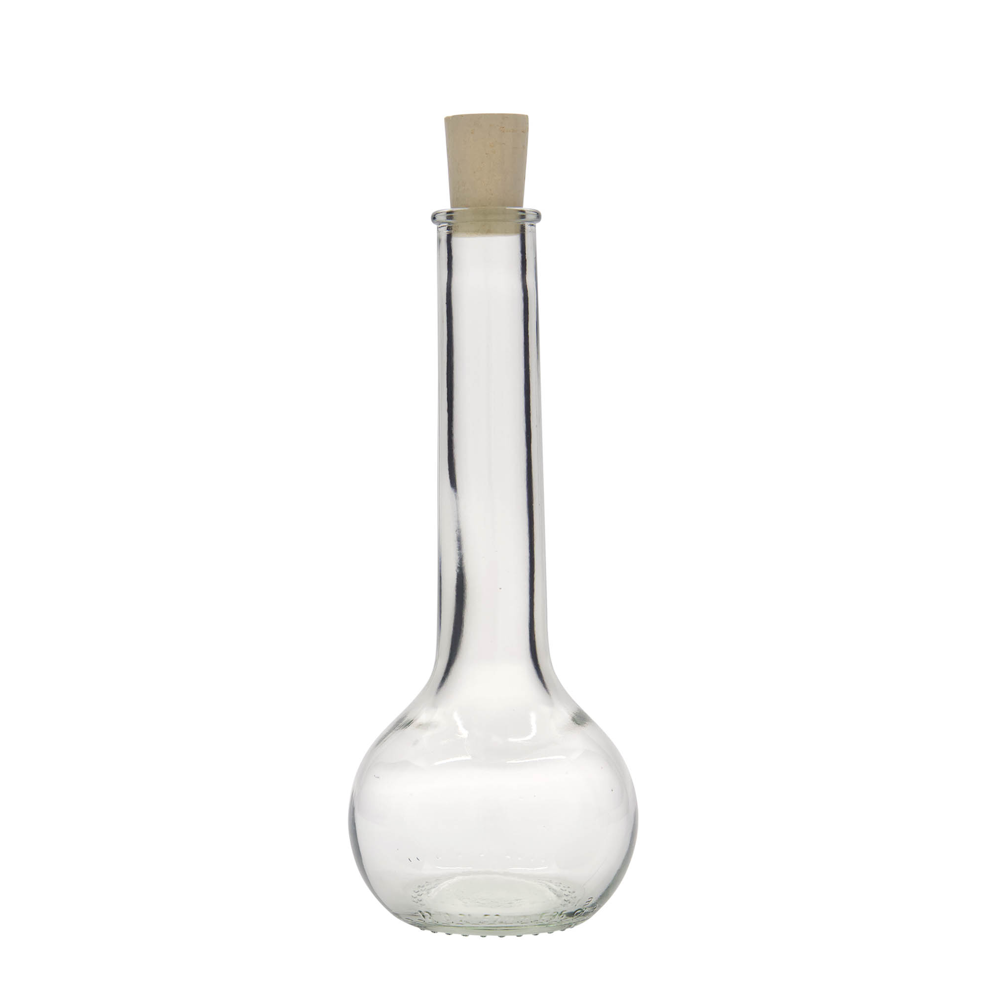 200 ml glasflaska 'Tulipano', öppning: kork