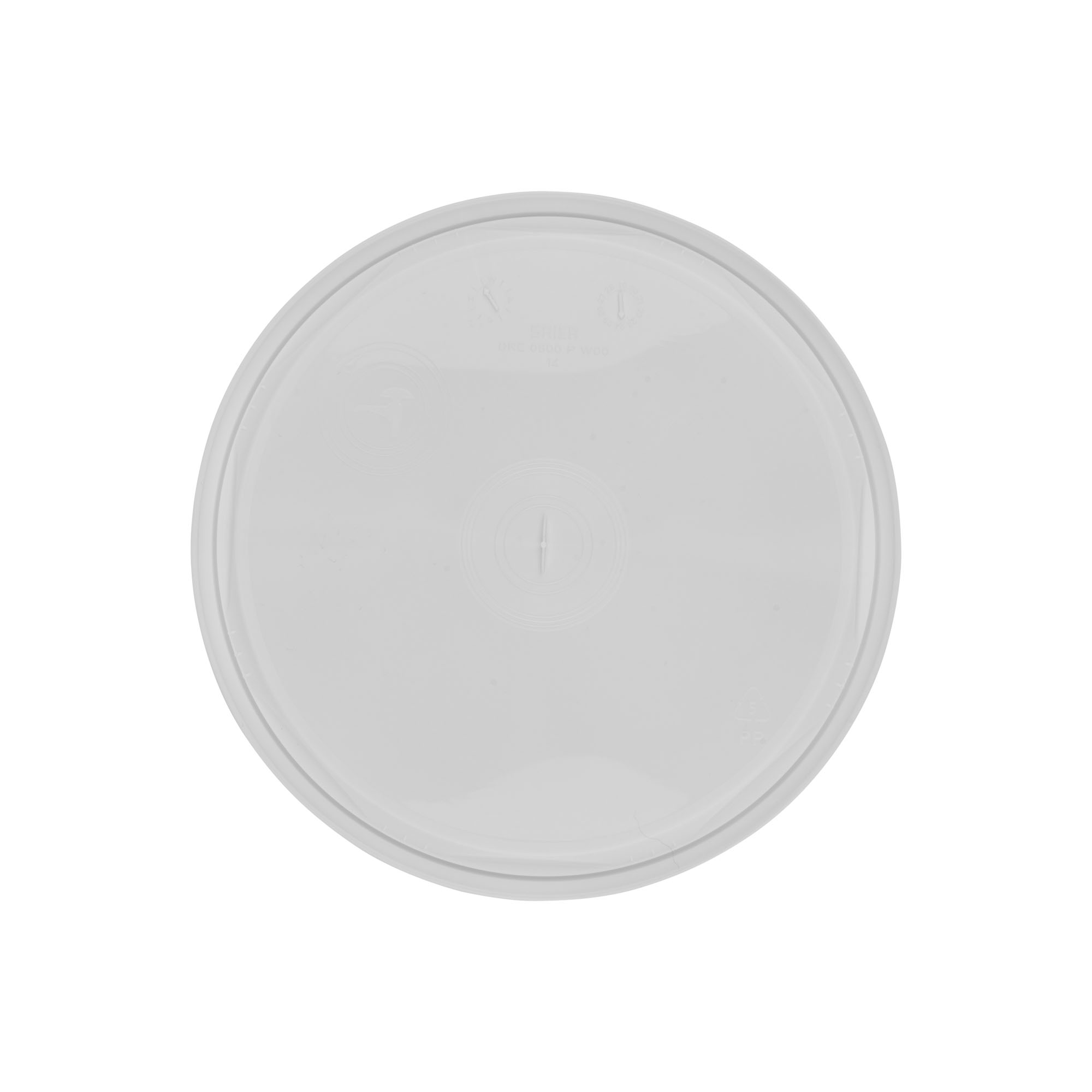 Lock för 5-6 l hink, PP-plast, vit