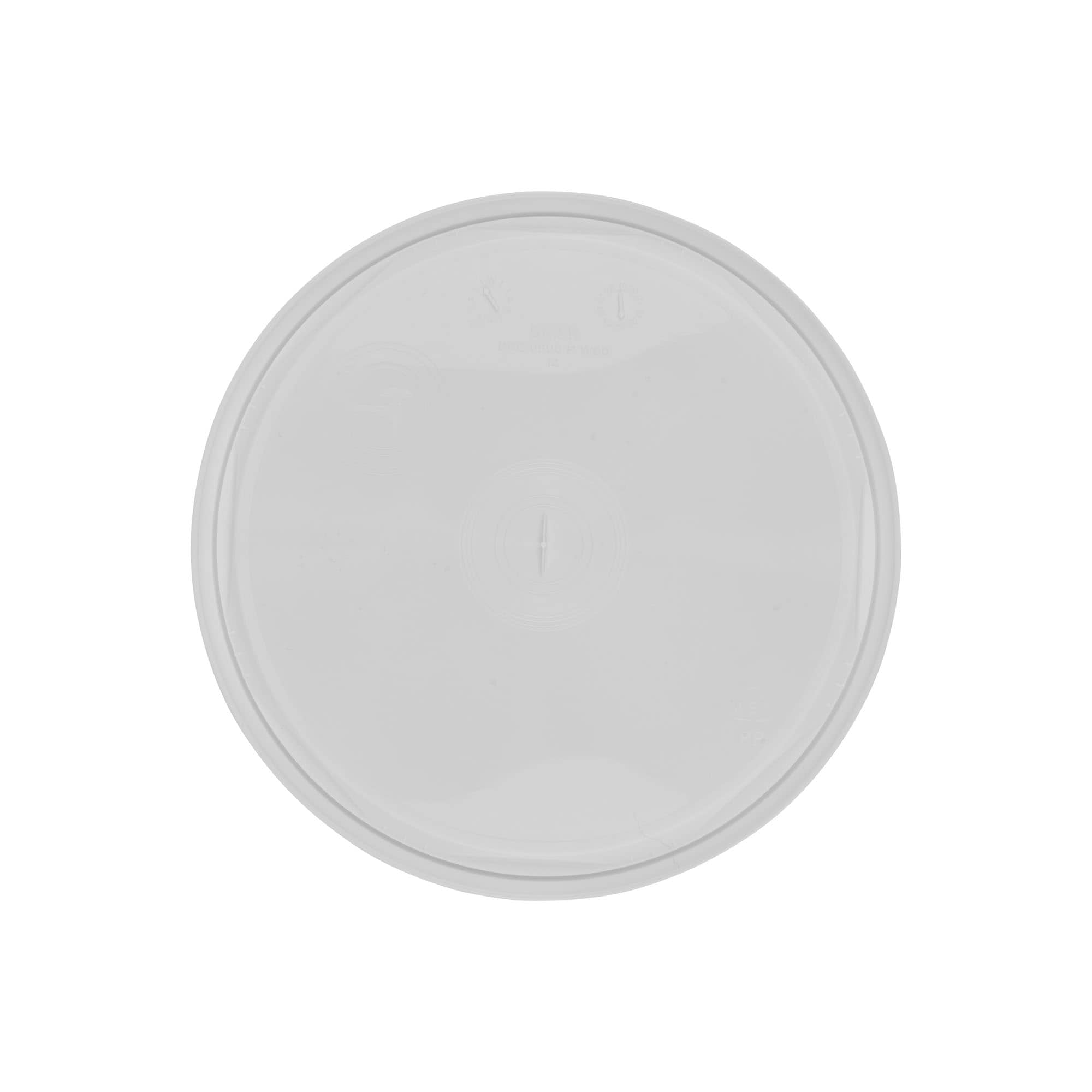 Lock för 5-6 l hink, PP-plast, vit Lock för 5-6 l hink, PP-plast, vit